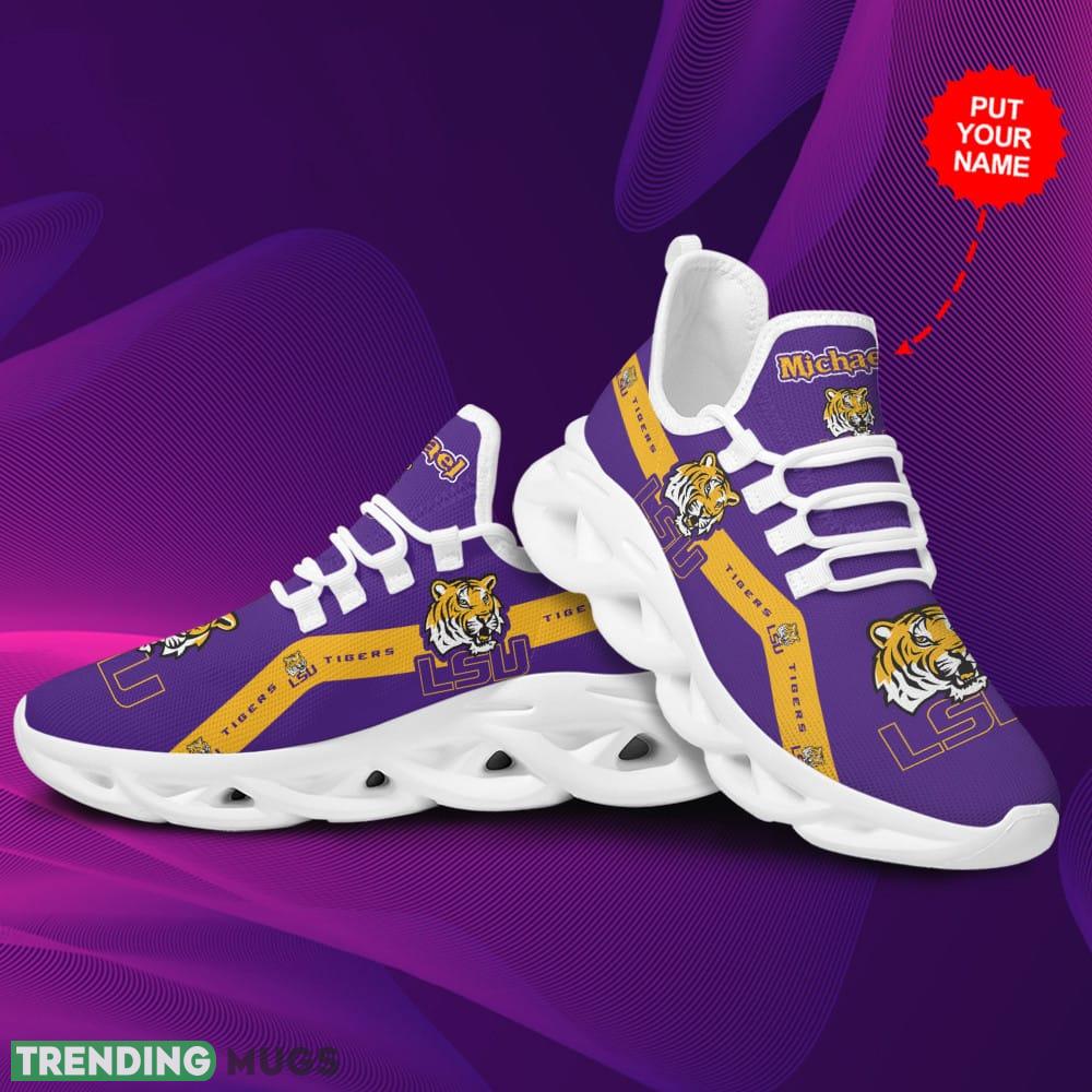 LSU Tigers Contemporary Custom Name Max Soul Sneakers Luxury NCAA1 Shoes For Men Women Gift Chunky For Fans Hawaiian Shirt LSU Tigers Contemporary Custom Name Max Soul Sneakers Luxury NCAA1 Shoes For Men Women Gift Chunky For Fans Hawaiian Shirt