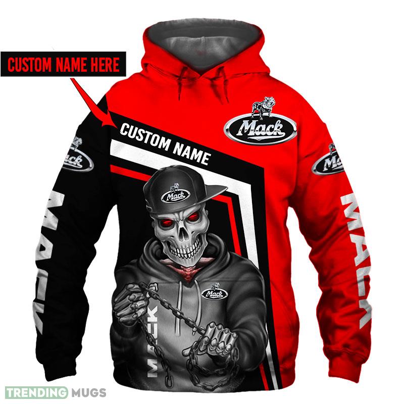 Mack Trucks Skull Traditional 3D Hoodie, Zip Hoodie, T Shirt All OVer Print Lovers Car For Fans Gift Custom Name - Mack Trucks Skull Custom Name 3D Hoodie_1 Mack Trucks Skull Traditional 3D Hoodie, Zip Hoodie, T Shirt All OVer Print Lovers Car For Fans Gift Custom Name - Mack Trucks Skull Custom Name 3D Hoodie_1