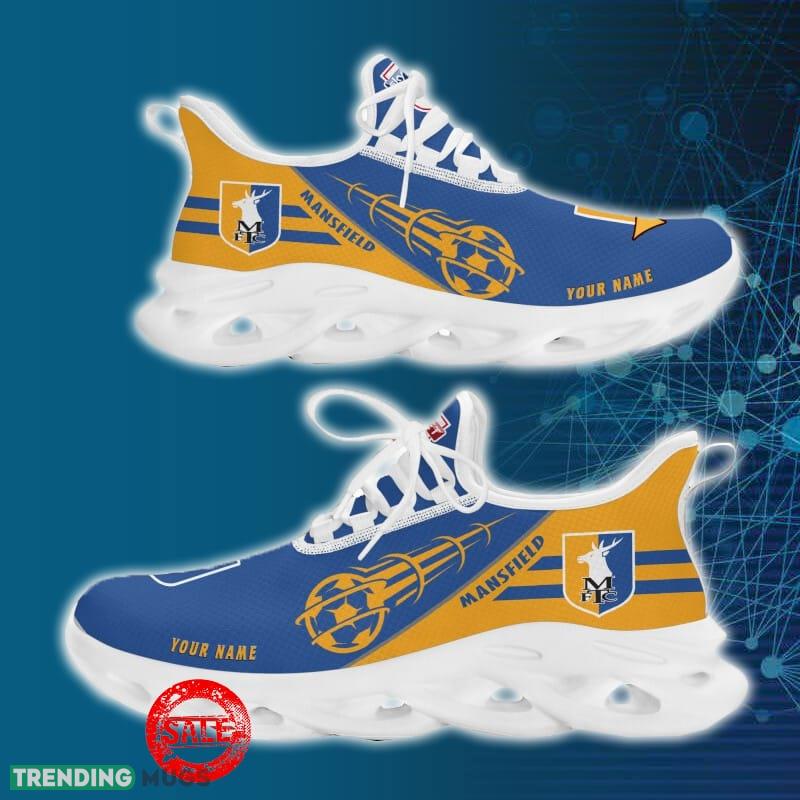 Mansfield Town Sports Shoes Custom Name Fans Gift Max Soul Sneakers New Ideas Max Soul Mansfield Town Sports Shoes Custom Name Fans Gift Max Soul Sneakers New Ideas Max Soul