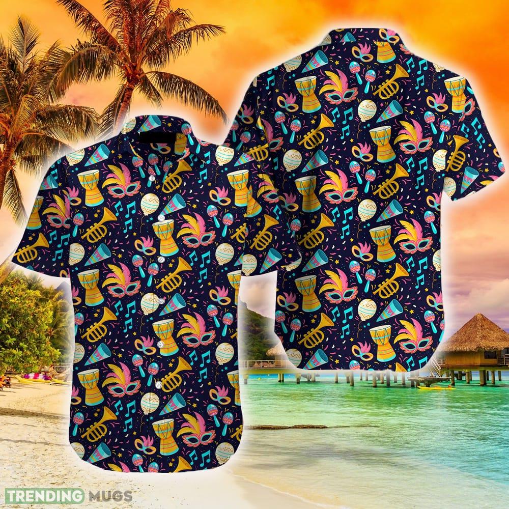 Mardi Gras Carnival Pattern Hawaiian Shirt Summer For Men And Women Tropical Hawaiian Shirt Mardi Gras Carnival Pattern Hawaiian Shirt Summer For Men And Women Tropical Hawaiian Shirt