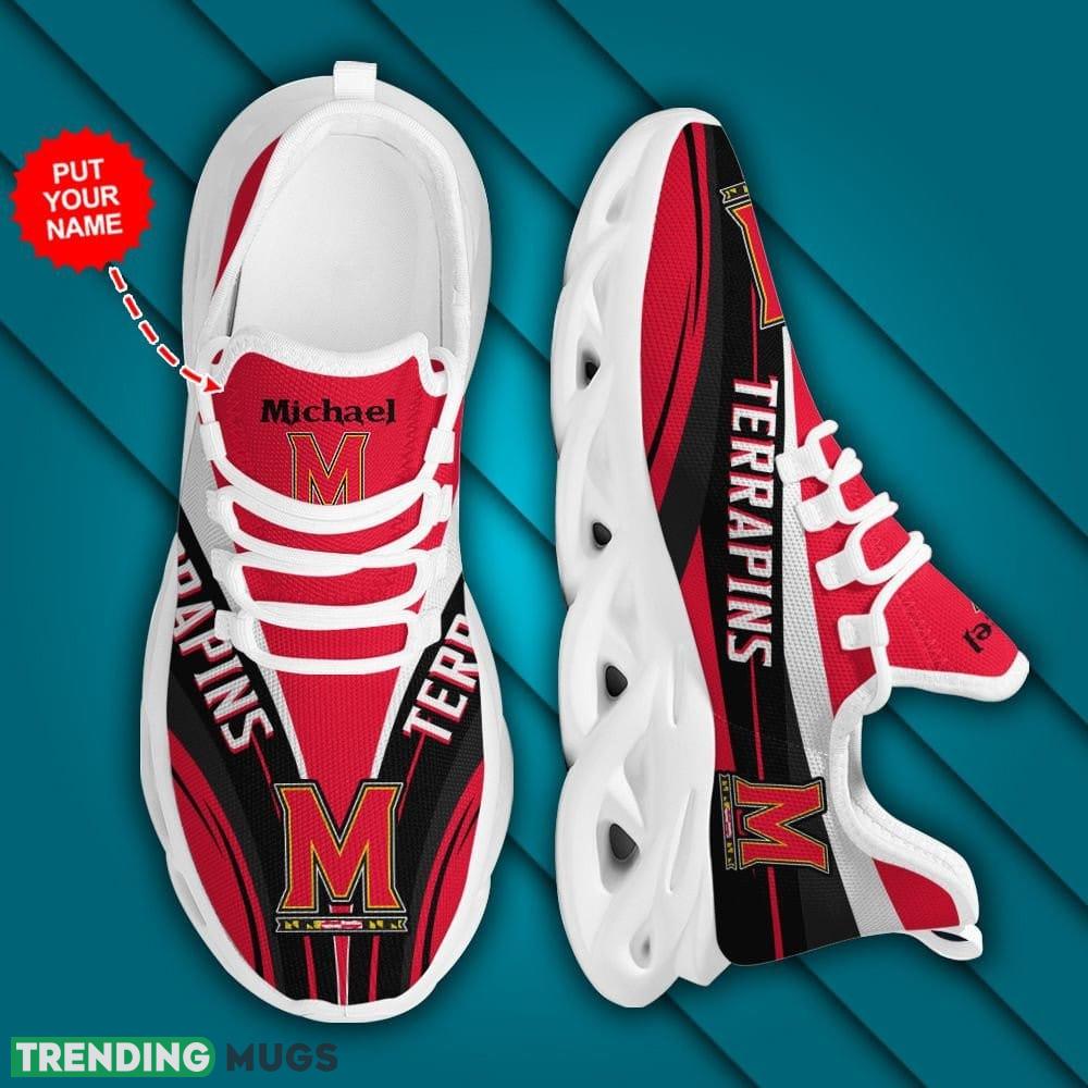 Maryland Terrapins Natural Custom Name Max Soul Shoes Luxury NCAA2 Clunky For Men Women Gift Sneakers For Fans - Maryland Terrapins Shoes Max Soul Luxury NCAA2_1 Maryland Terrapins Natural Custom Name Max Soul Shoes Luxury NCAA2 Clunky For Men Women Gift Sneakers For Fans - Maryland Terrapins Shoes Max Soul Luxury NCAA2_1