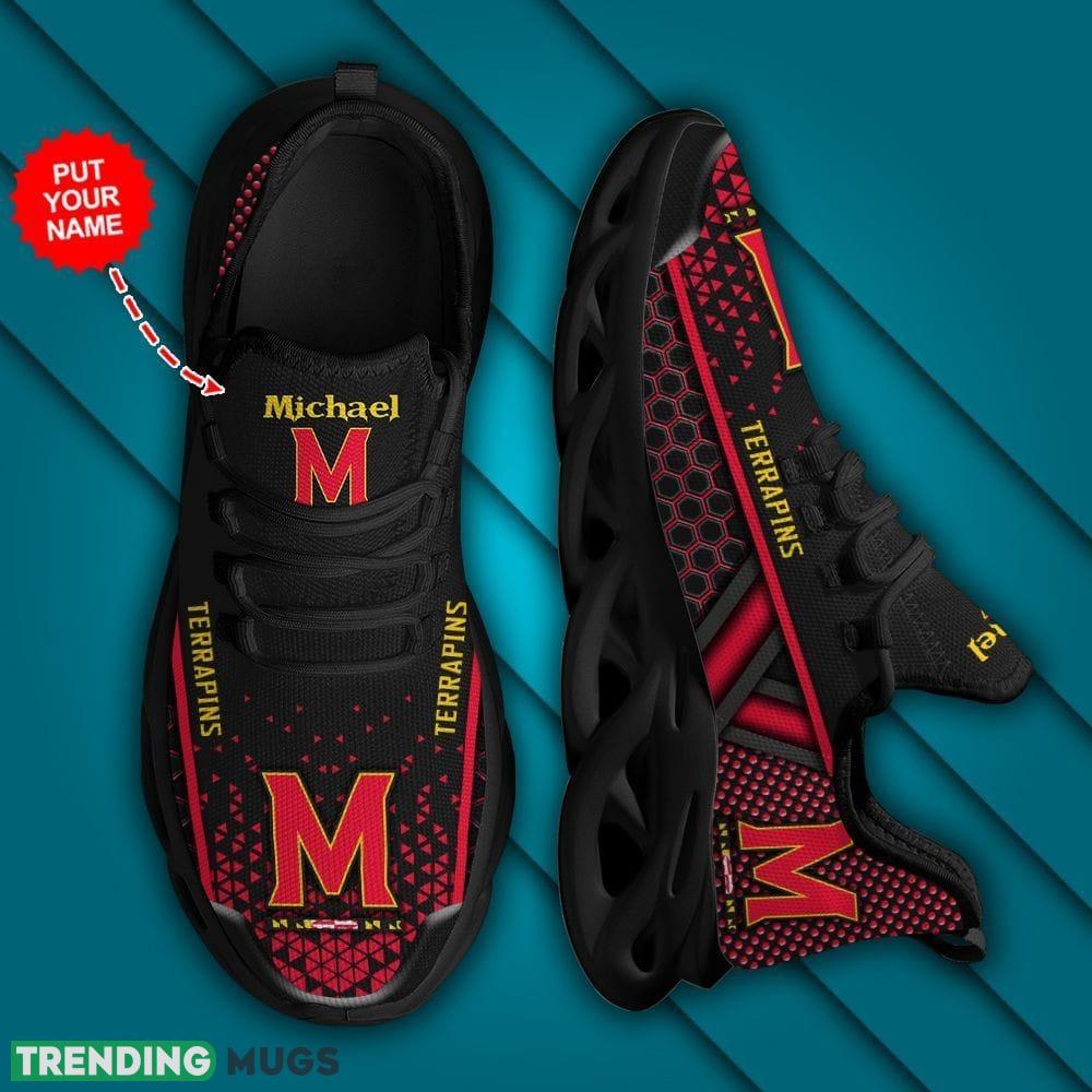 Maryland Terrapins Organic Custom Name Max Soul Shoes Luxury NCAA2 Clunky For Men Women Gift Sneakers For Fans - Maryland Terrapins Shoes Max Soul Luxury NCAA2_1 Maryland Terrapins Organic Custom Name Max Soul Shoes Luxury NCAA2 Clunky For Men Women Gift Sneakers For Fans - Maryland Terrapins Shoes Max Soul Luxury NCAA2_1