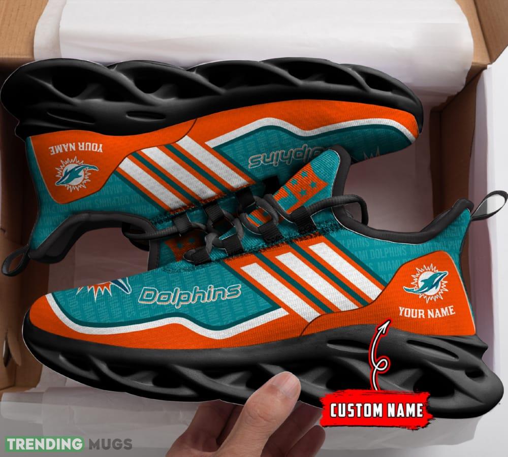 Miami Dolphins Max Soul Shoes Modern Gift For Men And Women Chunky Sneakers Custom Name Max Soul Miami Dolphins Max Soul Shoes Modern Gift For Men And Women Chunky Sneakers Custom Name Max Soul