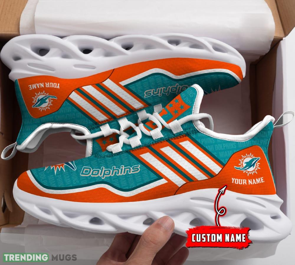 Miami Dolphins Max Soul Shoes Modern Gift For Men And Women Chunky Sneakers Custom Name Max Soul Miami Dolphins Max Soul Shoes Modern Gift For Men And Women Chunky Sneakers Custom Name Max Soul