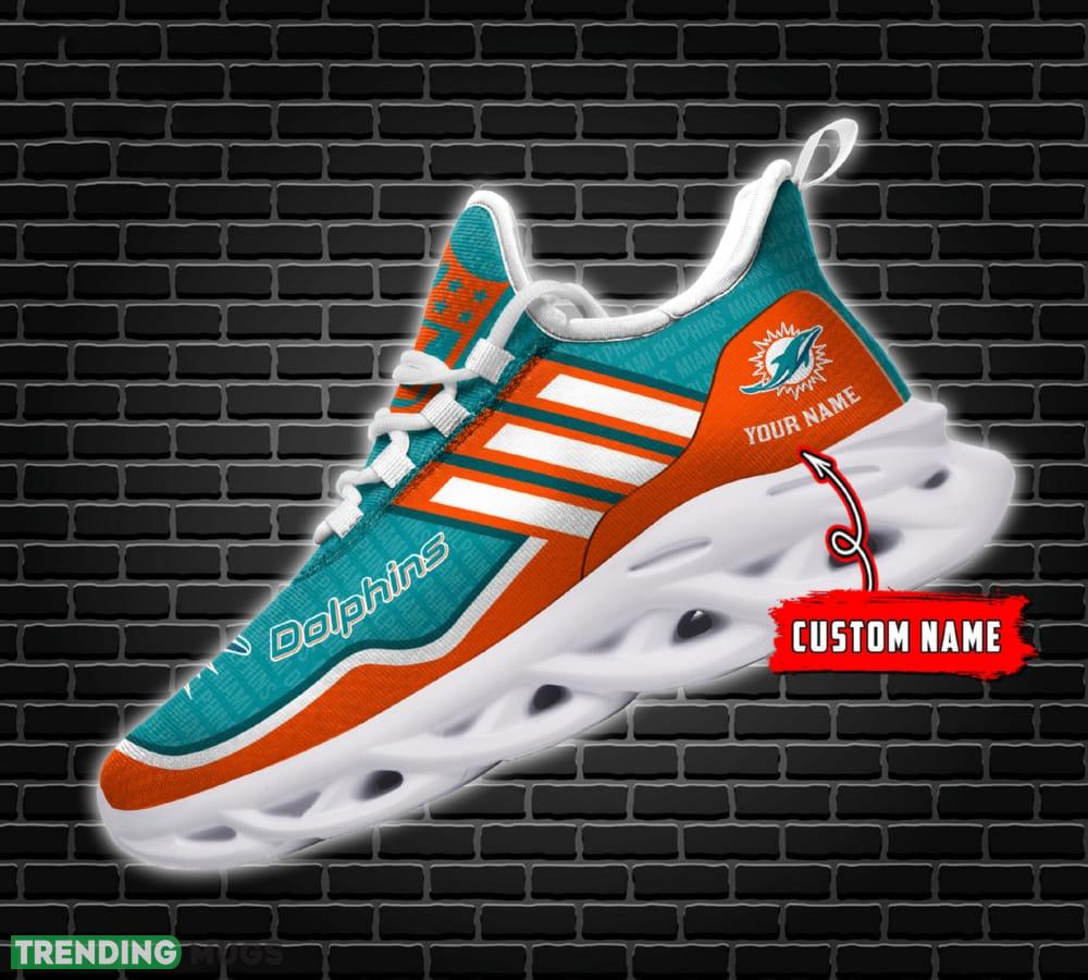 Miami Dolphins Max Soul Shoes Modern Gift For Men And Women Chunky Sneakers Custom Name Max Soul Miami Dolphins Max Soul Shoes Modern Gift For Men And Women Chunky Sneakers Custom Name Max Soul