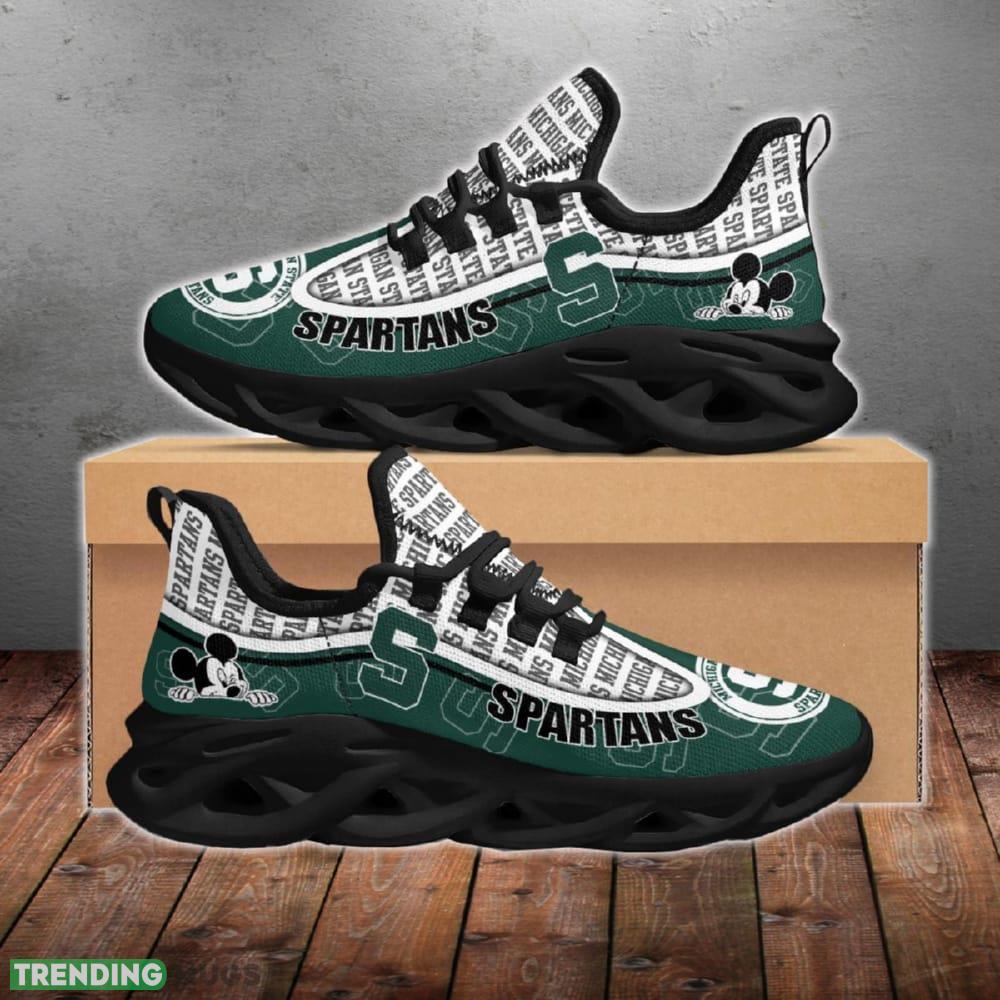 Michigan State Spartans Influence Chunky Shoes New Max Soul Sneakers Men Gift Max Soul Michigan State Spartans Influence Chunky Shoes New Max Soul Sneakers Men Gift Max Soul
