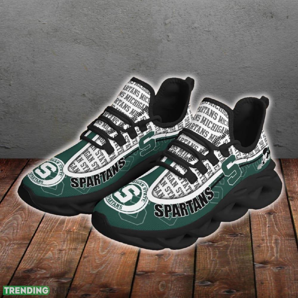 Michigan State Spartans Influence Chunky Shoes New Max Soul Sneakers Men Gift Max Soul Michigan State Spartans Influence Chunky Shoes New Max Soul Sneakers Men Gift Max Soul