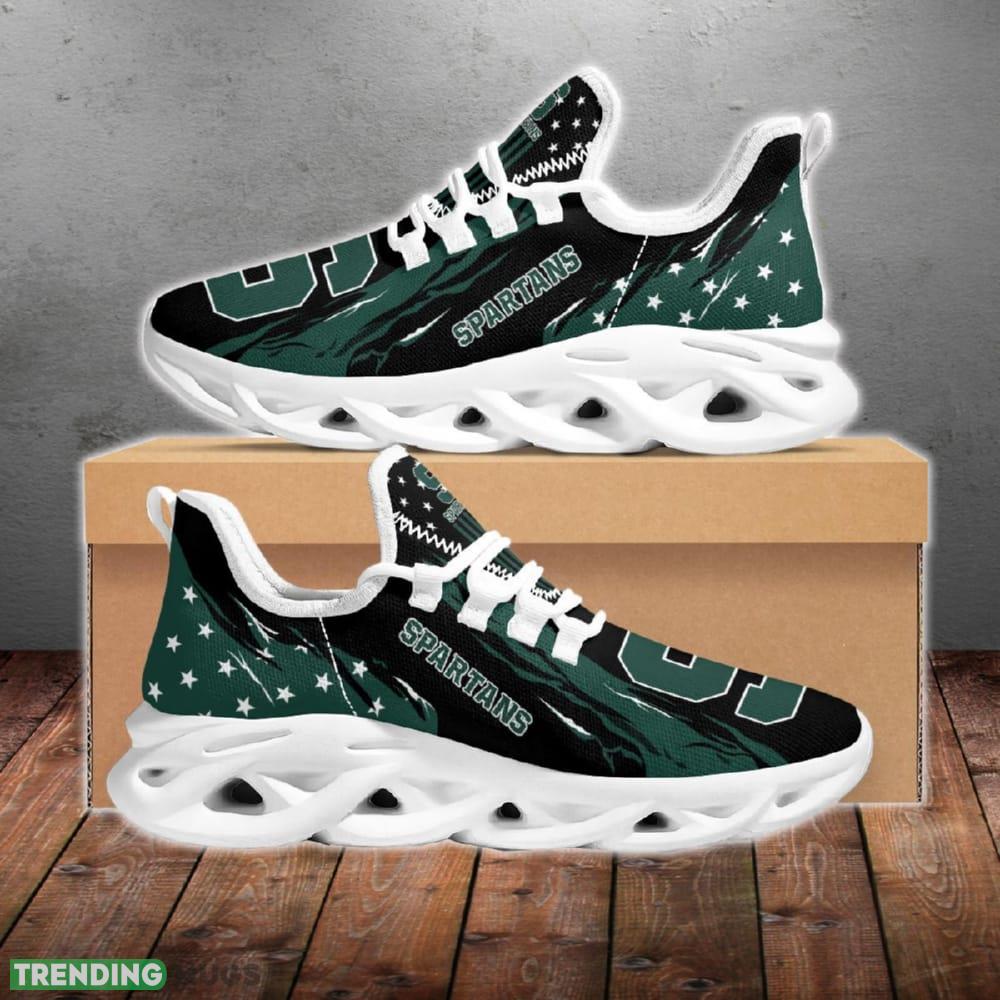 Michigan State Spartans Stars and Stripes Craftsmanship Chunky Shoes New Max Soul Sneakers Men Gift - Michigan State Spartans Stars and Stripes M Soul Shoes_1 Michigan State Spartans Stars and Stripes Craftsmanship Chunky Shoes New Max Soul Sneakers Men Gift - Michigan State Spartans Stars and Stripes M Soul Shoes_1
