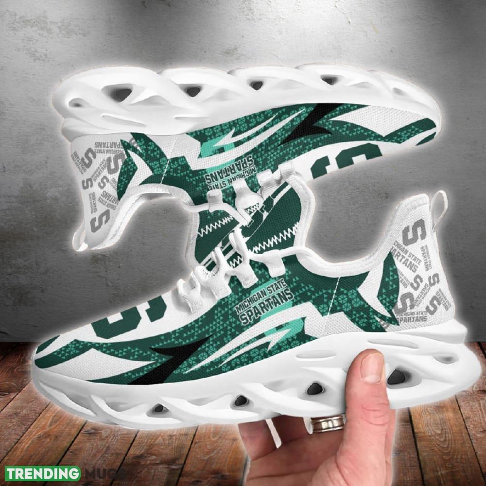 Michigan State Spartans Symbol Geometric Detail Chunky Shoes New Max Soul Sneakers Men Gift Max Soul Michigan State Spartans Symbol Geometric Detail Chunky Shoes New Max Soul Sneakers Men Gift Max Soul