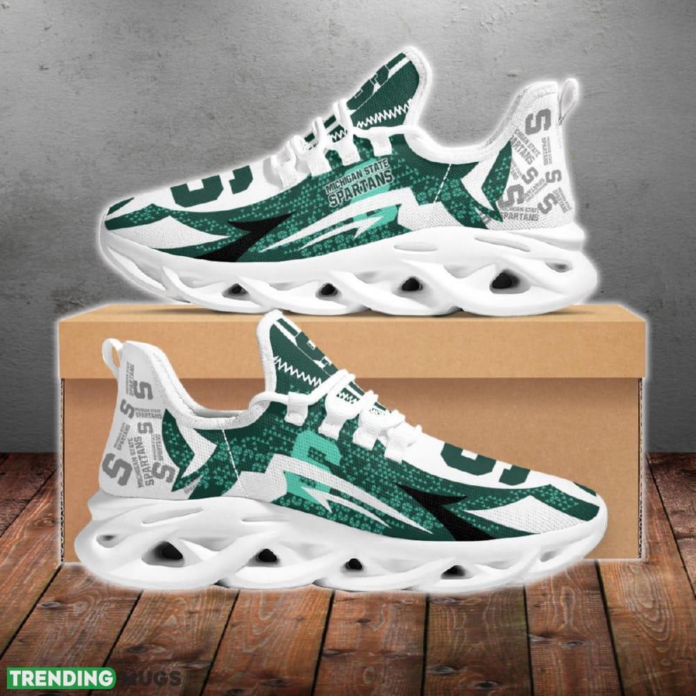 Michigan State Spartans Symbol Geometric Detail Chunky Shoes New Max Soul Sneakers Men Gift - Michigan State Spartans Symbol Geometric Pattern Max Soul Shoes_1 Michigan State Spartans Symbol Geometric Detail Chunky Shoes New Max Soul Sneakers Men Gift - Michigan State Spartans Symbol Geometric Pattern Max Soul Shoes_1