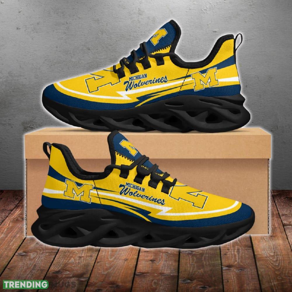 Michigan Wolverines Are Coming Curves Creative Chunky Shoes New Max Soul Sneakers Men Gift Max Soul Michigan Wolverines Are Coming Curves Creative Chunky Shoes New Max Soul Sneakers Men Gift Max Soul