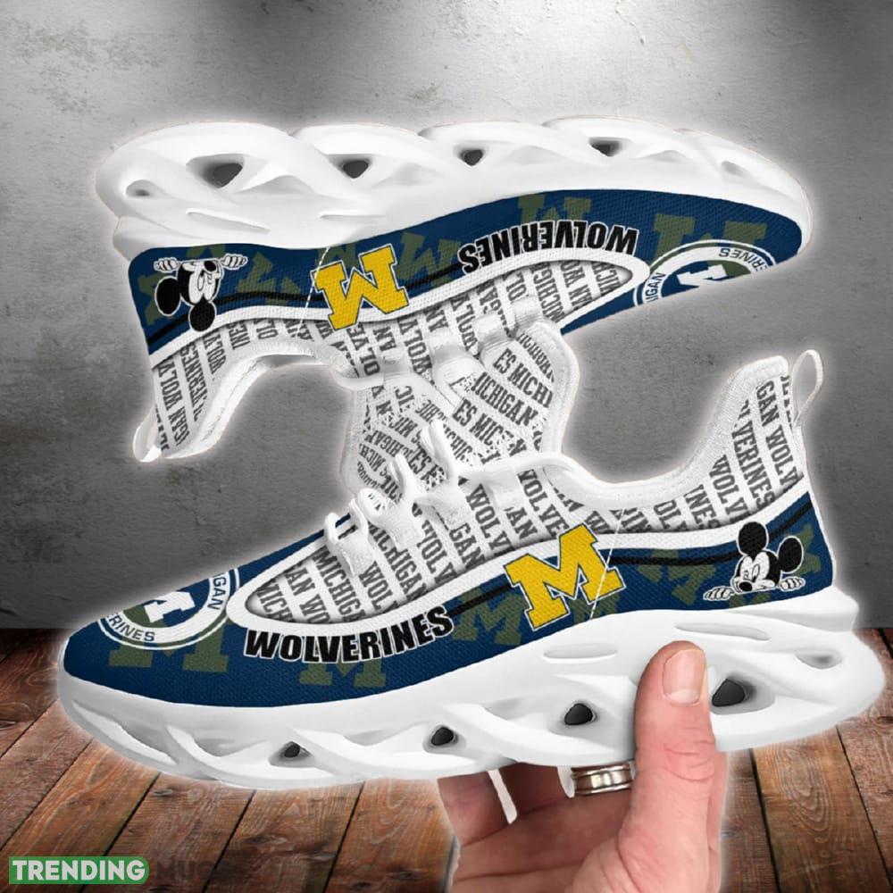 Michigan Wolverines Trendsetting Chunky Shoes New Max Soul Sneakers Men Gift Max Soul Michigan Wolverines Trendsetting Chunky Shoes New Max Soul Sneakers Men Gift Max Soul