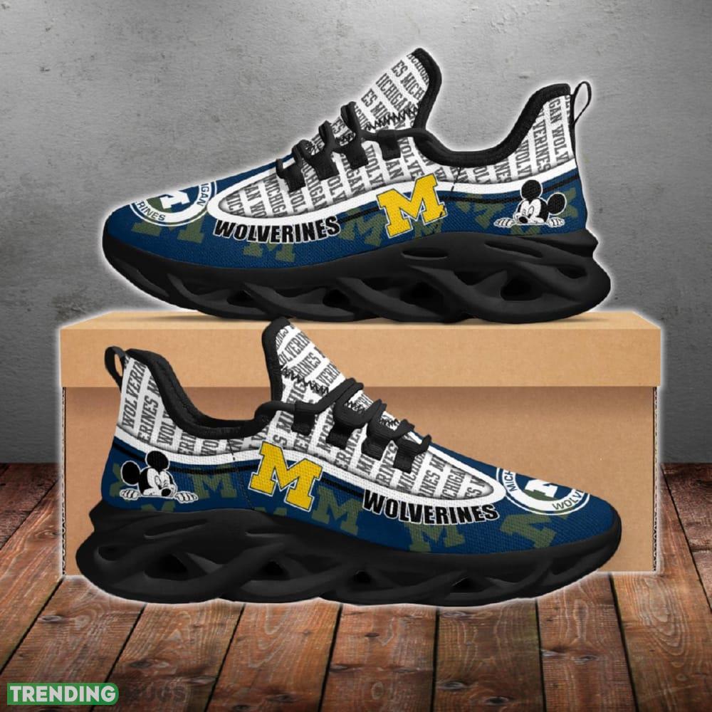 Michigan Wolverines Trendsetting Chunky Shoes New Max Soul Sneakers Men Gift Max Soul Michigan Wolverines Trendsetting Chunky Shoes New Max Soul Sneakers Men Gift Max Soul