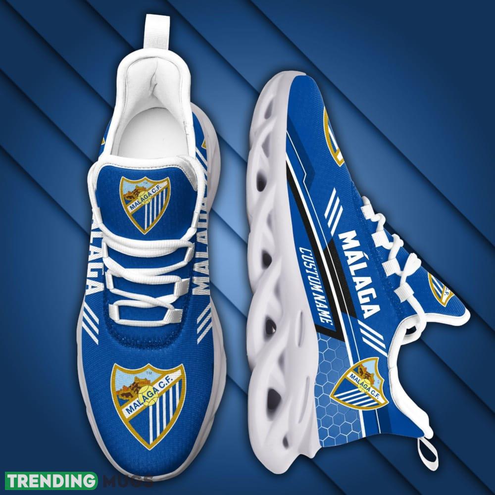 Málaga Logo Custom Name Pattern 3D Max Soul Sneaker Shoes Max Soul Málaga Logo Custom Name Pattern 3D Max Soul Sneaker Shoes Max Soul