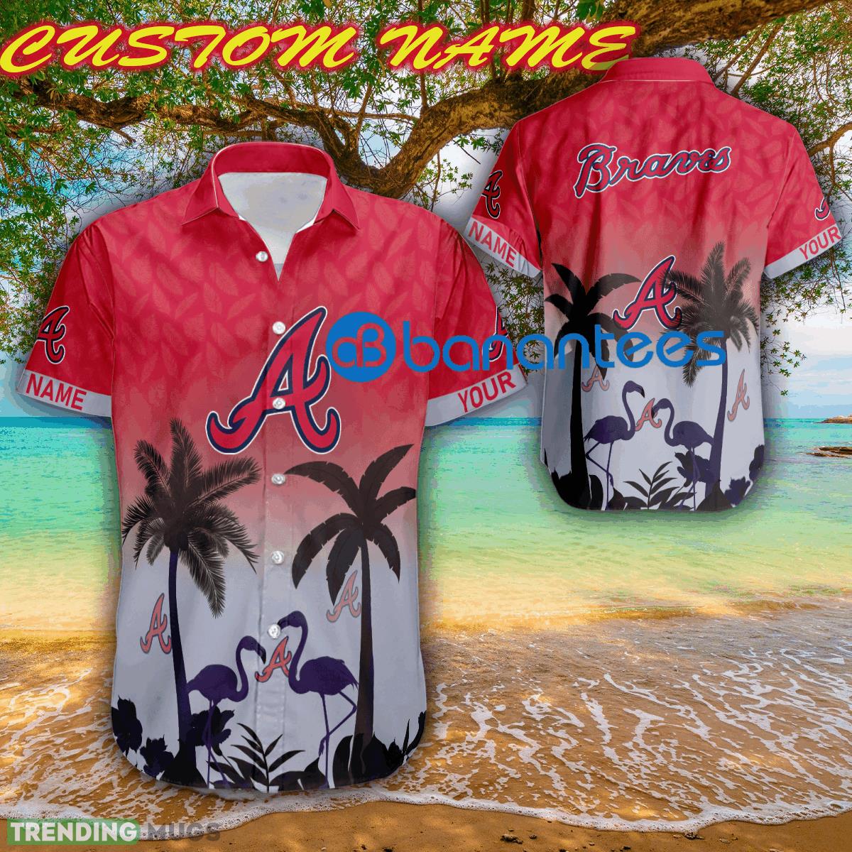 MLB Atlanta Braves Seashell New Beach Hawaiian Shirt For Summer Custom Name - MLB Atlanta Braves Seashell New Beach Hawaiian Shirt For Summer Custom Name MLB Atlanta Braves Seashell New Beach Hawaiian Shirt For Summer Custom Name - MLB Atlanta Braves Seashell New Beach Hawaiian Shirt For Summer Custom Name