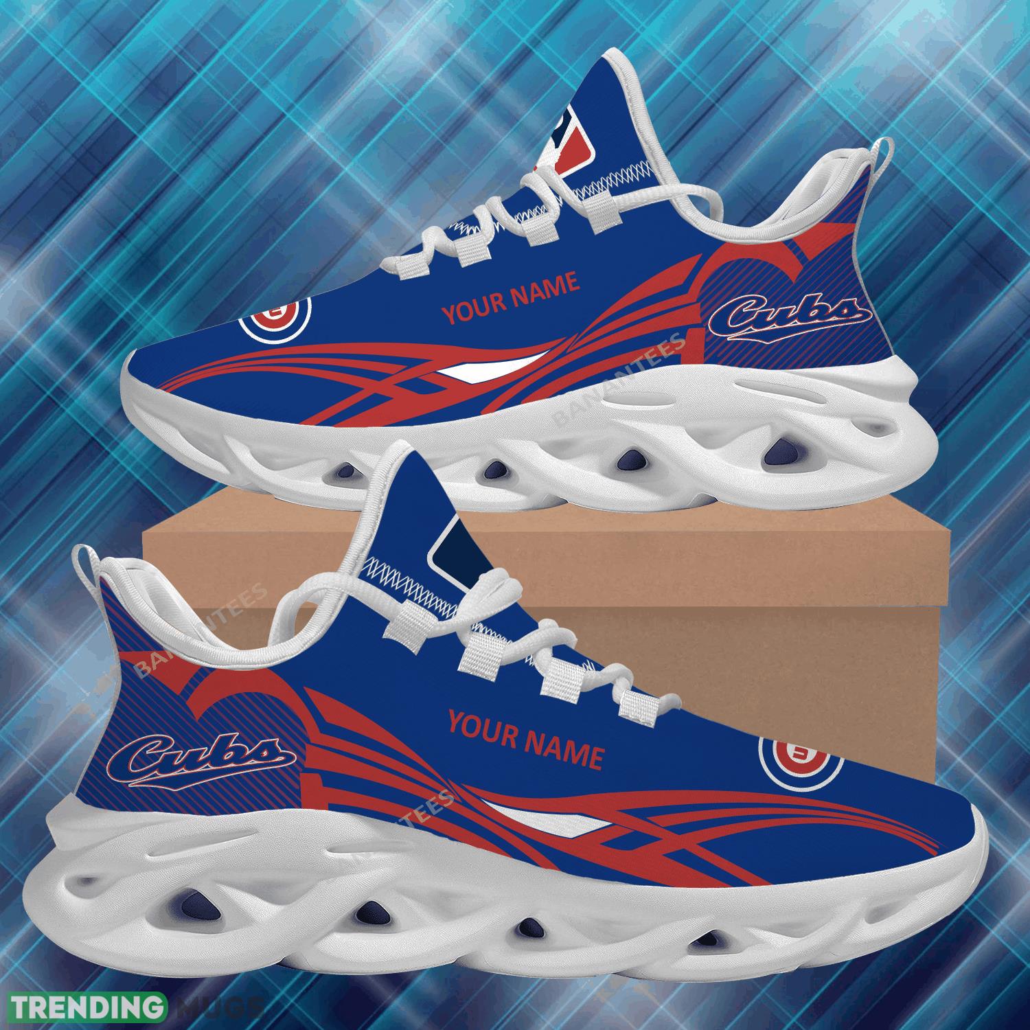 MLB Chicago Cubs Max Soul Shoes New Personalized Inspiration Chunky Sneaker Max Soul MLB Chicago Cubs Max Soul Shoes New Personalized Inspiration Chunky Sneaker Max Soul
