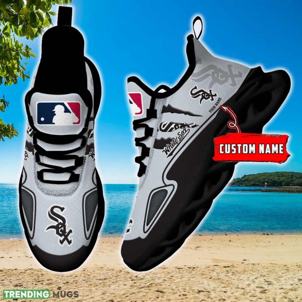 MLB Chicago White Sox Max Soul Shoes Personalized Clunky Sneakers Ideas Gift Fans Max Soul MLB Chicago White Sox Max Soul Shoes Personalized Clunky Sneakers Ideas Gift Fans Max Soul