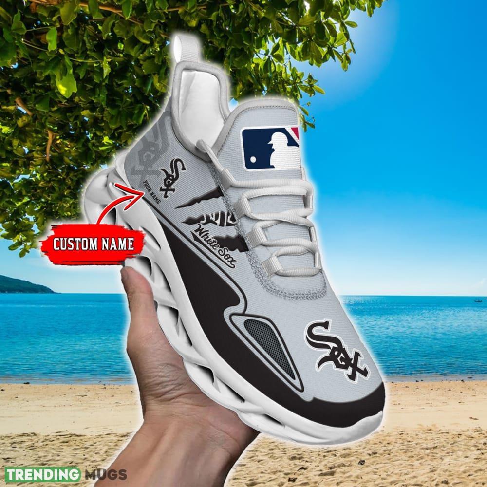 MLB Chicago White Sox Max Soul Shoes Personalized Clunky Sneakers Ideas Gift Fans - MLB Chicago White Sox Max Soul Shoes_1 MLB Chicago White Sox Max Soul Shoes Personalized Clunky Sneakers Ideas Gift Fans - MLB Chicago White Sox Max Soul Shoes_1