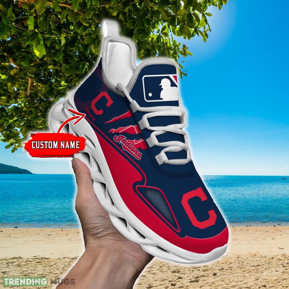 MLB Cleveland Indians Max Soul Shoes Personalized Clunky Sneakers Ideas Gift Fans - MLB Cleveland Indians Max Soul Shoes_1 MLB Cleveland Indians Max Soul Shoes Personalized Clunky Sneakers Ideas Gift Fans - MLB Cleveland Indians Max Soul Shoes_1