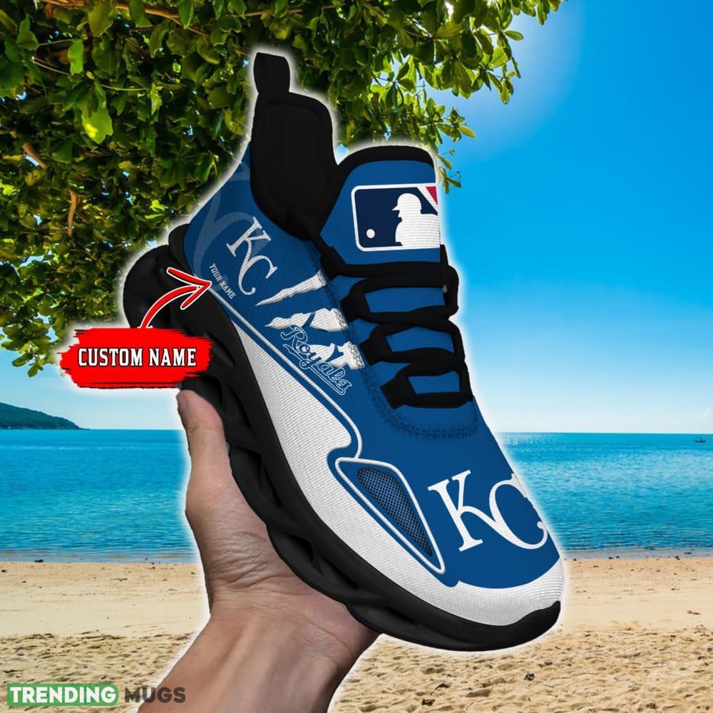 MLB Kansas City Royals Max Soul Shoes Personalized Clunky Sneakers Ideas Gift Fans Max Soul MLB Kansas City Royals Max Soul Shoes Personalized Clunky Sneakers Ideas Gift Fans Max Soul