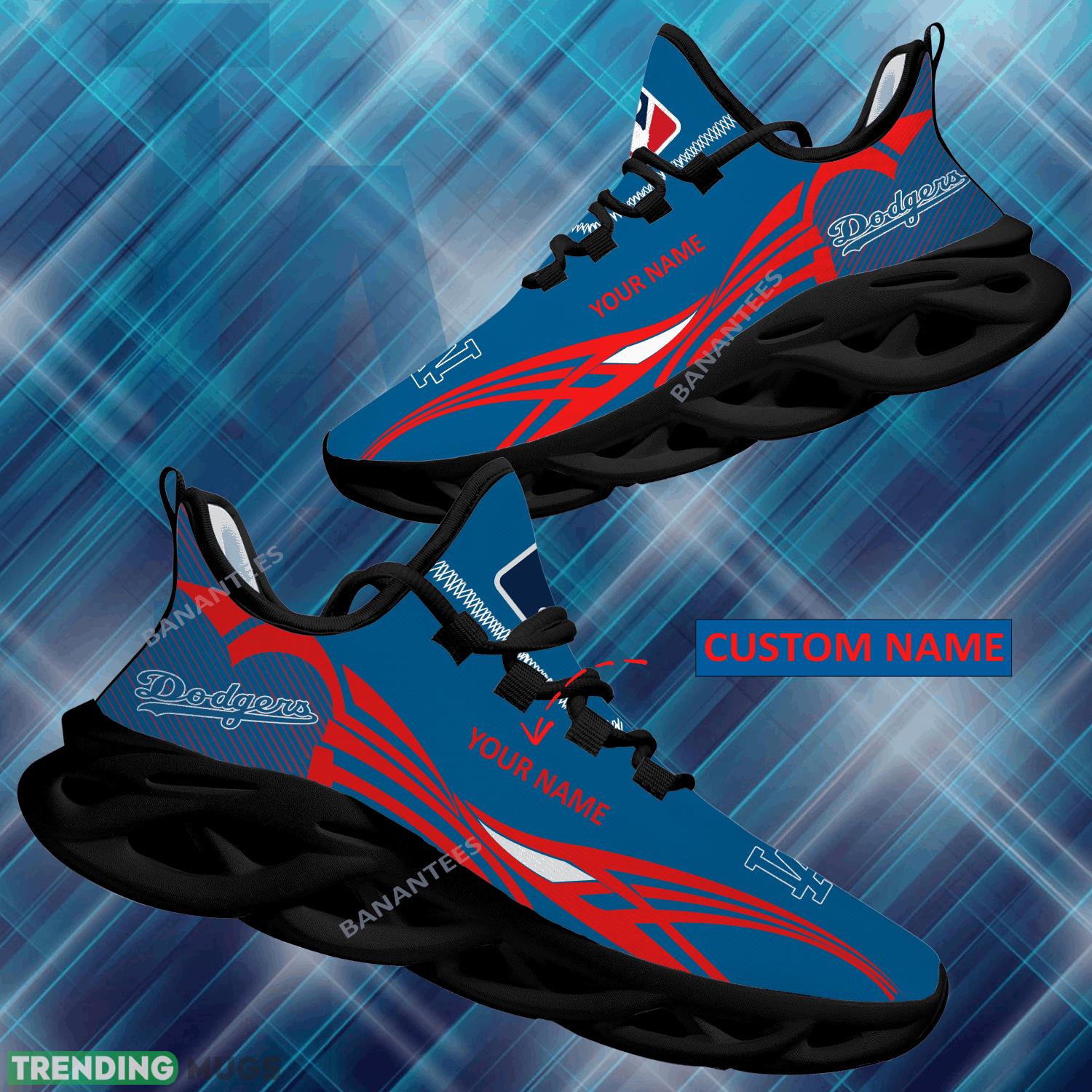 MLB Los Angeles Dodgers Max Soul Shoes New Personalized Influence Chunky Sneaker - MLB Los Angeles Dodgers Max Soul Shoes Personalized Photo 1 MLB Los Angeles Dodgers Max Soul Shoes New Personalized Influence Chunky Sneaker - MLB Los Angeles Dodgers Max Soul Shoes Personalized Photo 1