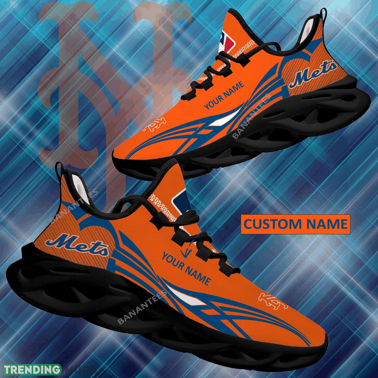 MLB New York Mets Max Soul Shoes New Personalized Creative Running Sneaker - MLB New York Mets Max Soul Shoes Personalized Photo 1 MLB New York Mets Max Soul Shoes New Personalized Creative Running Sneaker - MLB New York Mets Max Soul Shoes Personalized Photo 1