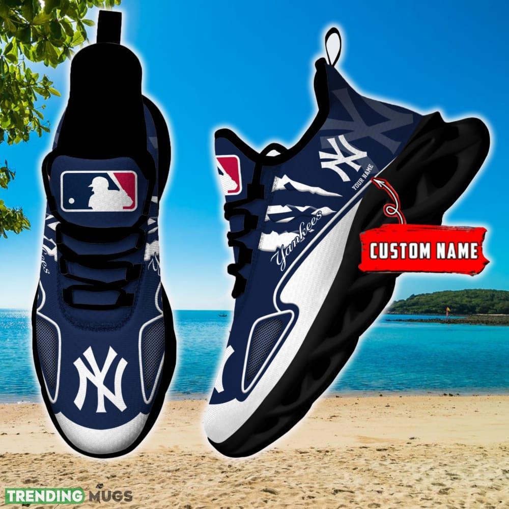 MLB New York Yankees Max Soul Shoes Personalized Clunky Sneakers Ideas Gift Fans Max Soul MLB New York Yankees Max Soul Shoes Personalized Clunky Sneakers Ideas Gift Fans Max Soul