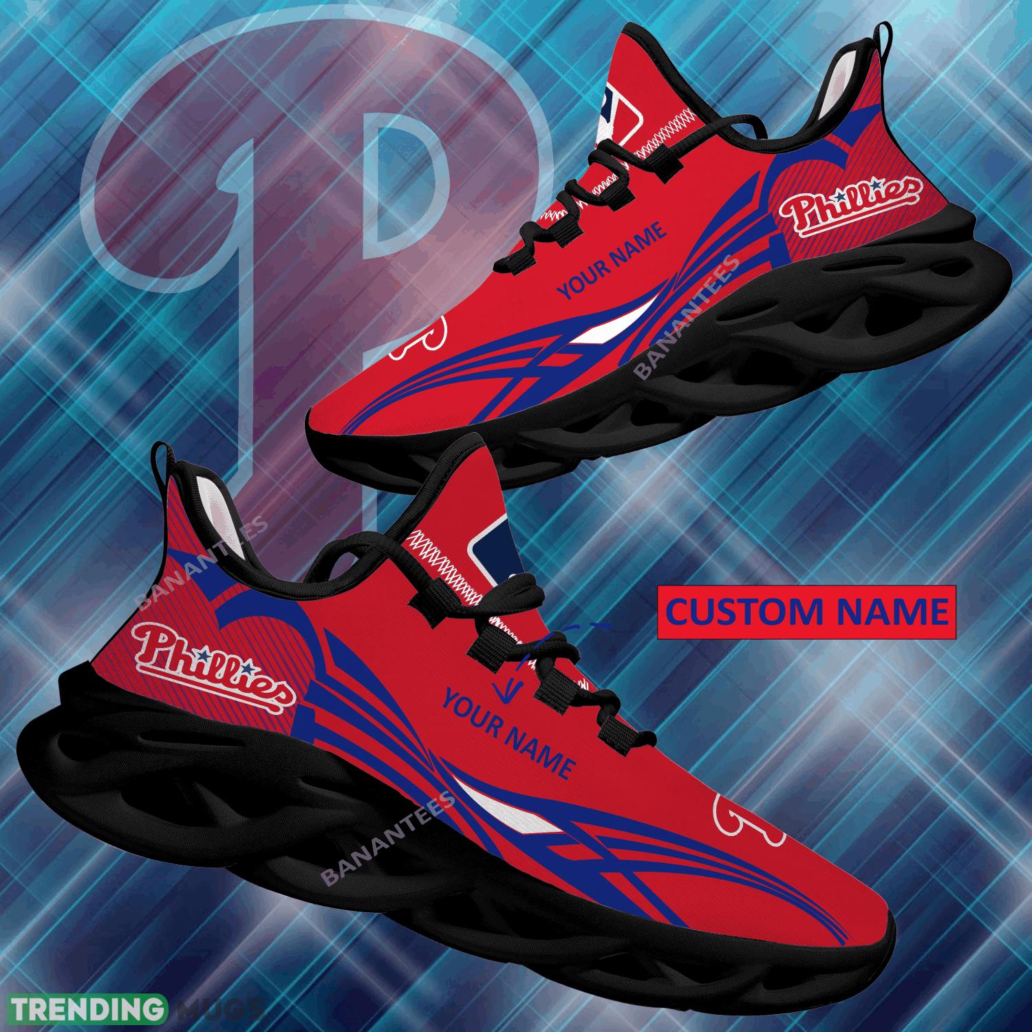MLB Philadelphia Phillies Max Soul Shoes New Personalized Trendsetting Running Sneaker - MLB Philadelphia Phillies Max Soul Shoes Personalized Photo 1 MLB Philadelphia Phillies Max Soul Shoes New Personalized Trendsetting Running Sneaker - MLB Philadelphia Phillies Max Soul Shoes Personalized Photo 1