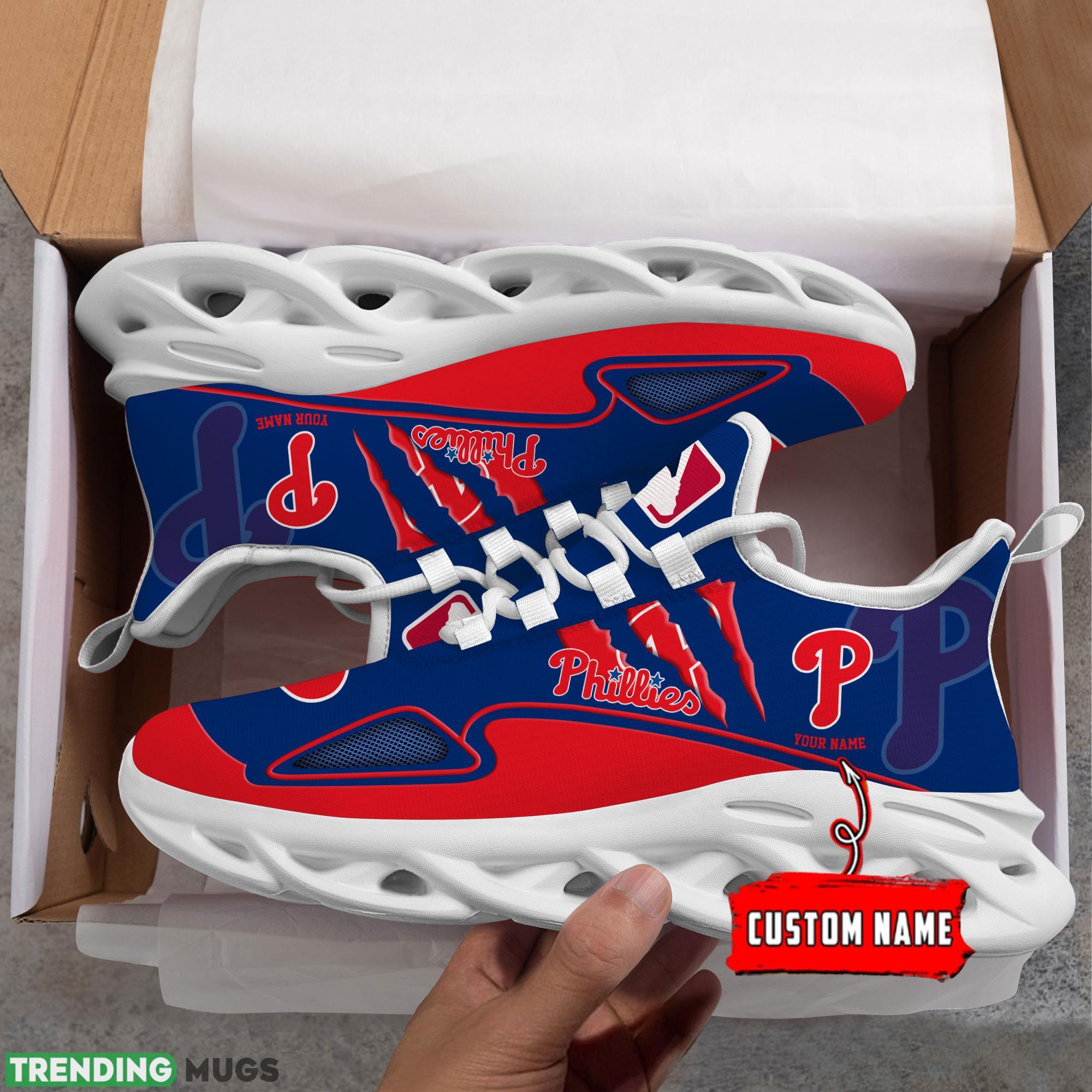 MLB Philadelphia Phillies Max Soul Shoes Personalized Clunky Sneakers Ideas Gift Fans Max Soul MLB Philadelphia Phillies Max Soul Shoes Personalized Clunky Sneakers Ideas Gift Fans Max Soul