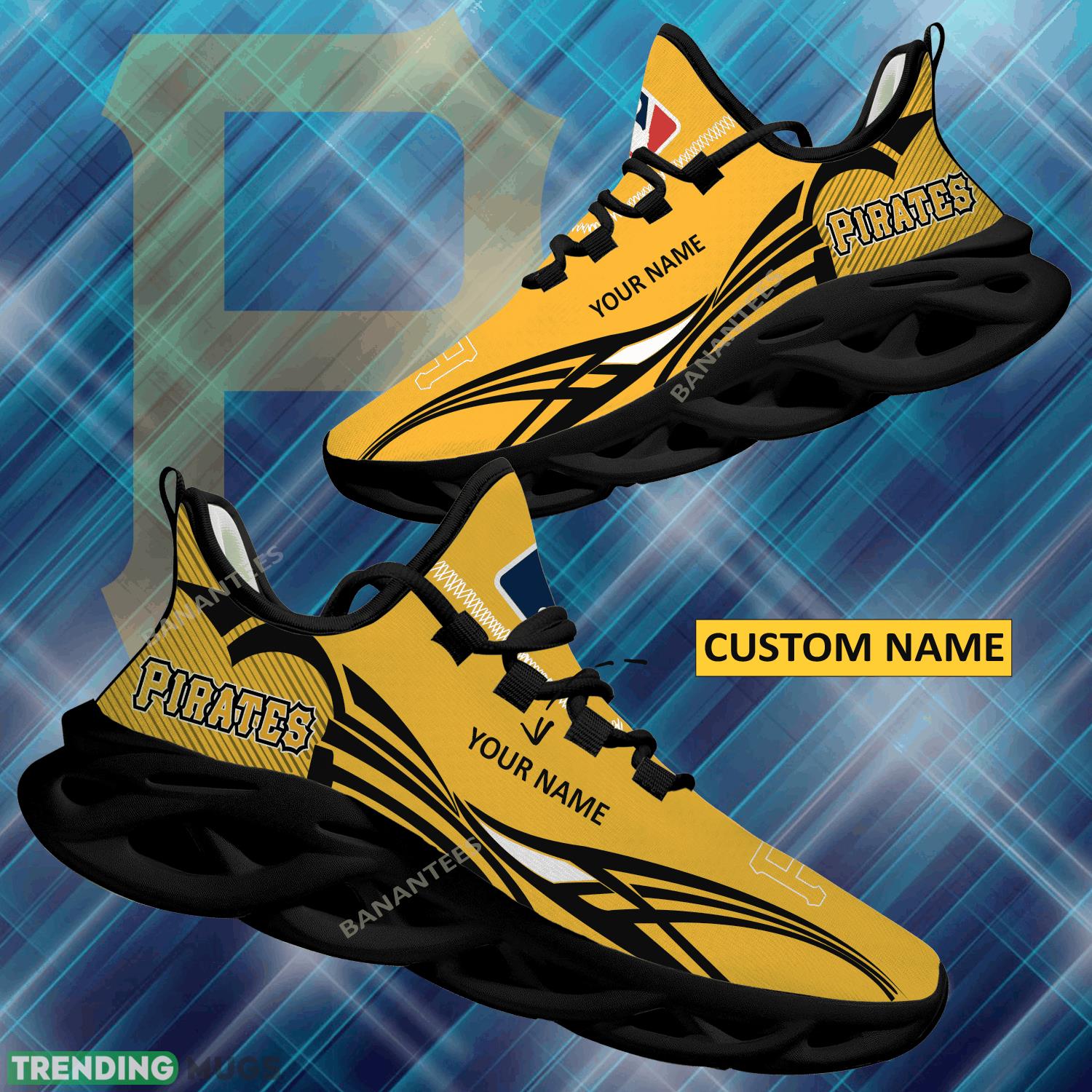 MLB Pittsburgh Pirates Max Soul Shoes New Personalized Elegance Sport Sneaker - MLB Pittsburgh Pirates Max Soul Shoes Personalized Photo 1 MLB Pittsburgh Pirates Max Soul Shoes New Personalized Elegance Sport Sneaker - MLB Pittsburgh Pirates Max Soul Shoes Personalized Photo 1