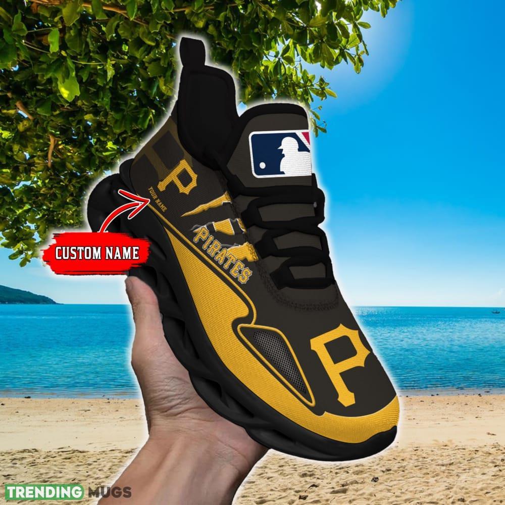 MLB Pittsburgh Pirates Max Soul Shoes Personalized Clunky Sneakers Ideas Gift Fans Max Soul MLB Pittsburgh Pirates Max Soul Shoes Personalized Clunky Sneakers Ideas Gift Fans Max Soul