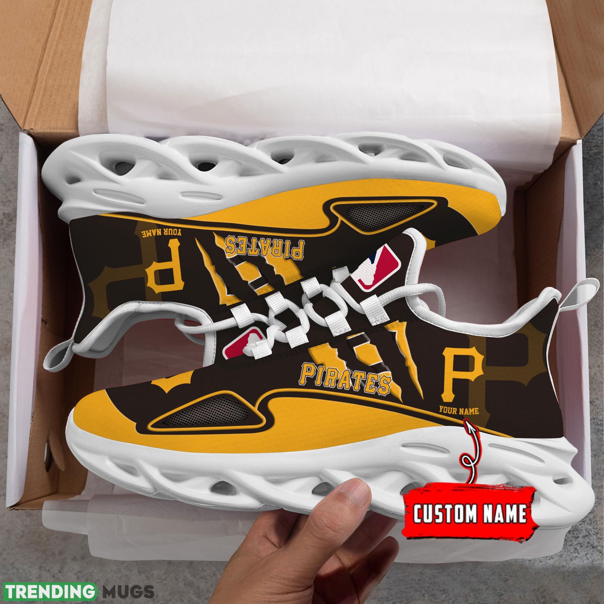 MLB Pittsburgh Pirates Max Soul Shoes Personalized Clunky Sneakers Ideas Gift Fans Max Soul MLB Pittsburgh Pirates Max Soul Shoes Personalized Clunky Sneakers Ideas Gift Fans Max Soul