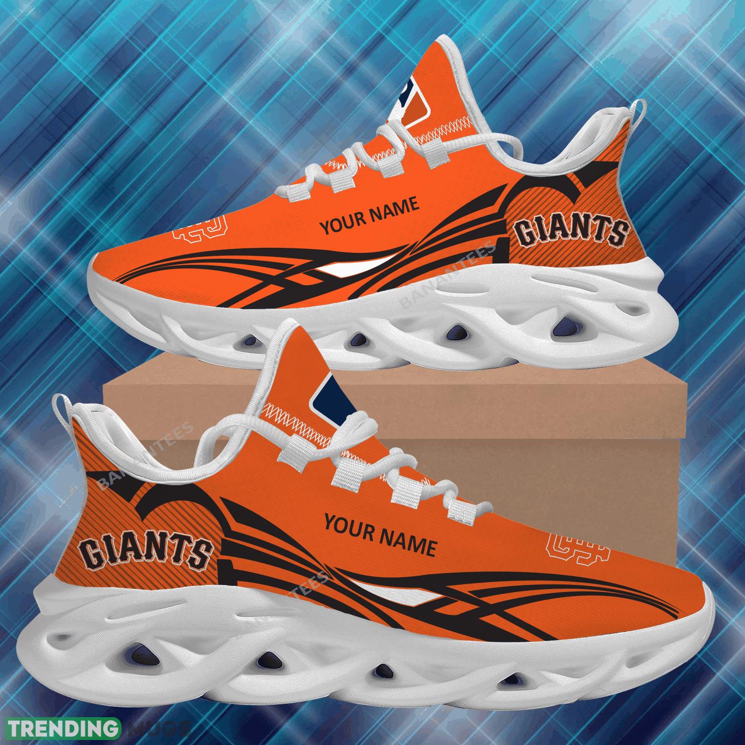MLB San Francisco Giants Max Soul Shoes New Personalized Exclusive Running Sneaker Max Soul MLB San Francisco Giants Max Soul Shoes New Personalized Exclusive Running Sneaker Max Soul