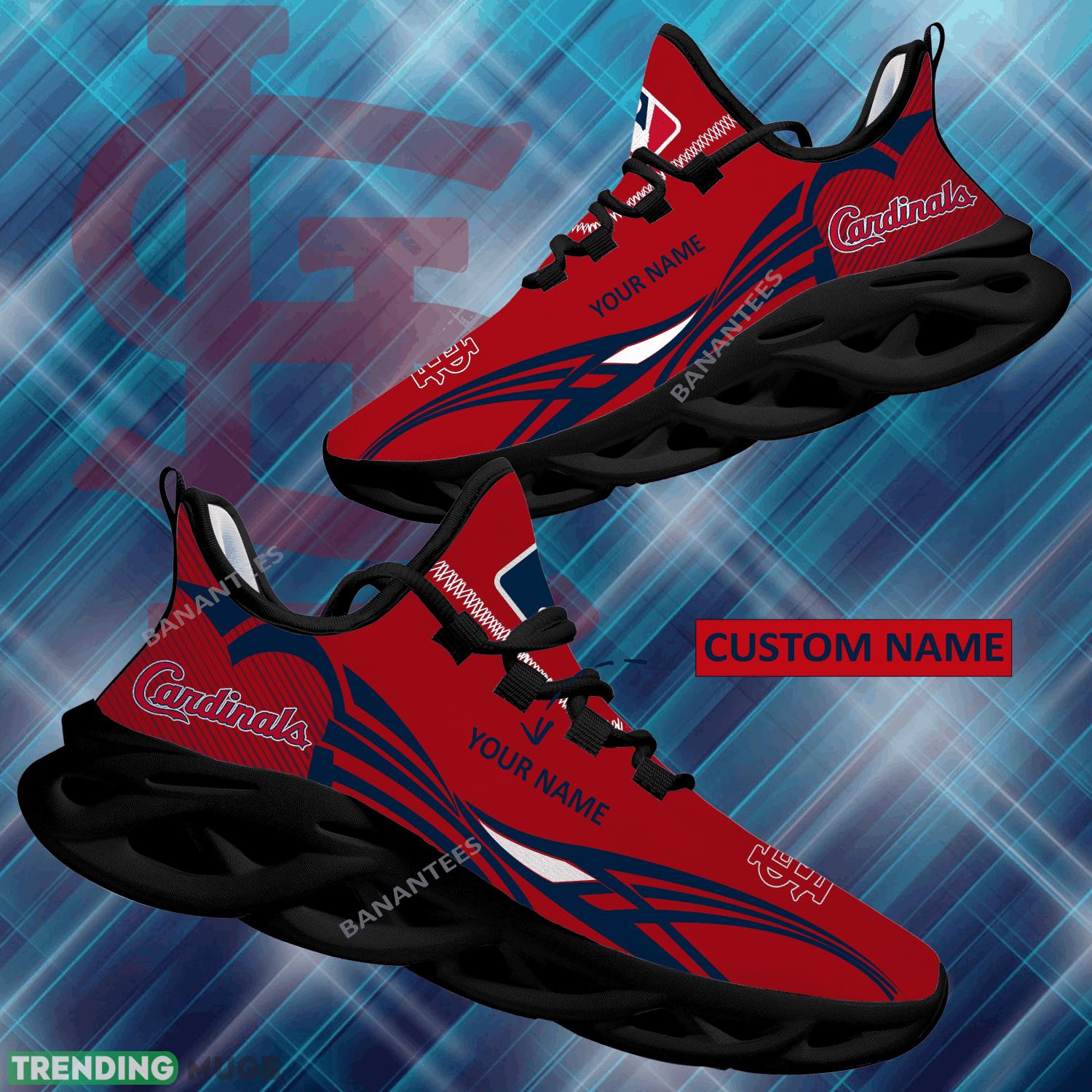 MLB St. Louis Cardinals Max Soul Shoes New Personalized Modern Chunky Sneaker - MLB St. Louis Cardinals Max Soul Shoes Personalized Photo 1 MLB St. Louis Cardinals Max Soul Shoes New Personalized Modern Chunky Sneaker - MLB St. Louis Cardinals Max Soul Shoes Personalized Photo 1