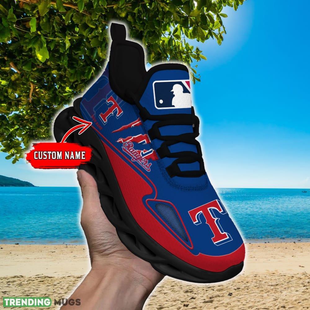 MLB Texas Rangers Max Soul Shoes Personalized Clunky Sneakers Ideas Gift Fans Max Soul MLB Texas Rangers Max Soul Shoes Personalized Clunky Sneakers Ideas Gift Fans Max Soul