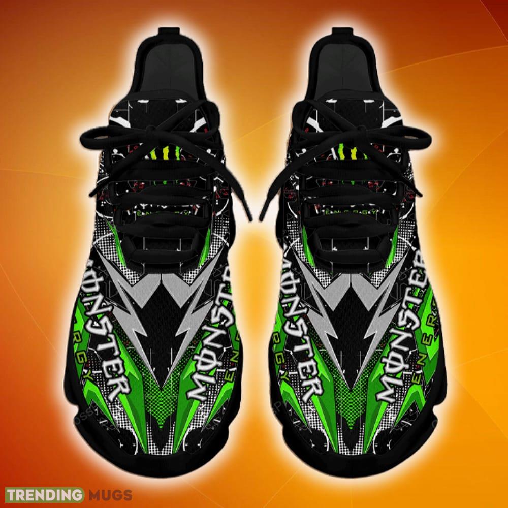 MONSTER ENERGY Max Soul Shoes Urbanite Gift For Men Women Running Sneakers Max Soul MONSTER ENERGY Max Soul Shoes Urbanite Gift For Men Women Running Sneakers Max Soul
