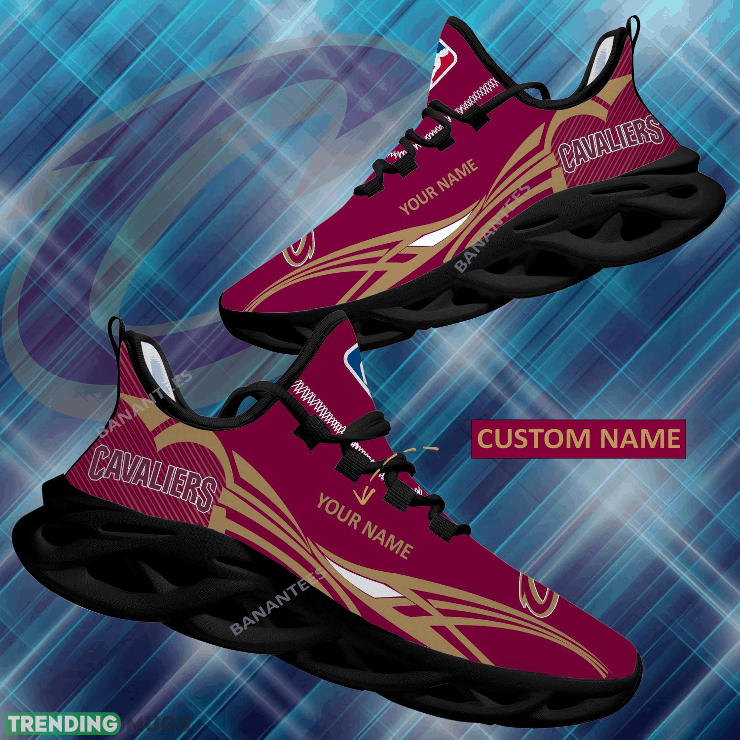 NBA Cleveland Cavaliers Max Soul Shoes New Personalized Performance Running Sneaker - NBA Cleveland Cavaliers Max Soul Shoes Personalized Photo 1 NBA Cleveland Cavaliers Max Soul Shoes New Personalized Performance Running Sneaker - NBA Cleveland Cavaliers Max Soul Shoes Personalized Photo 1