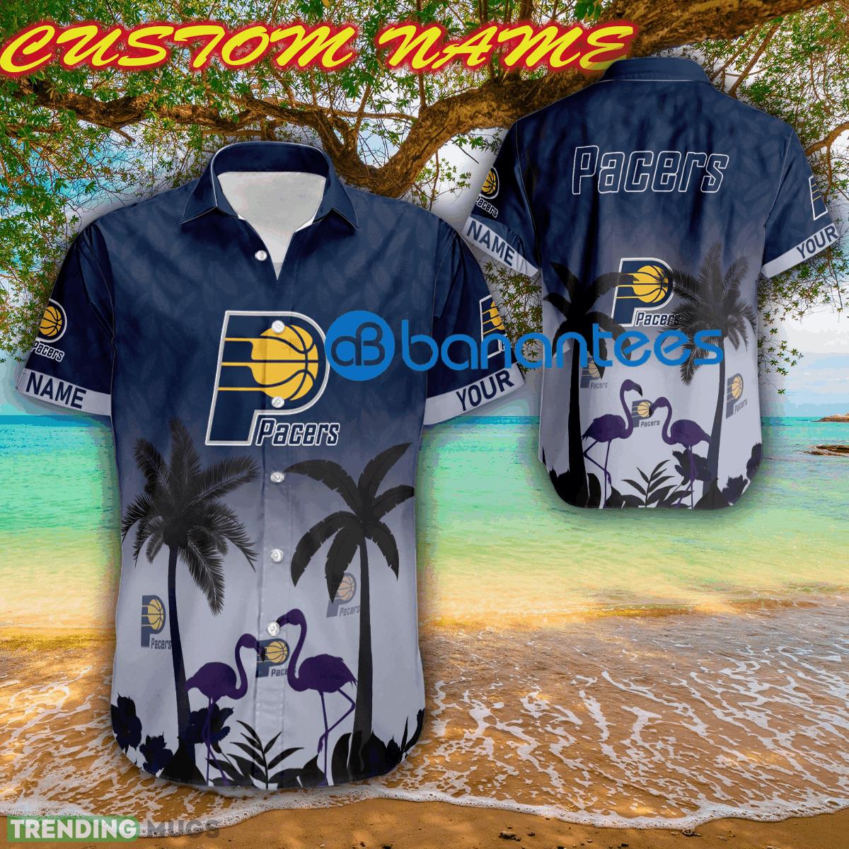 NBA Indiana Pacers Traditional Logo All Over Print Hawaiian Shirt For Summer Custom Name - NBA Indiana Pacers Traditional Logo All Over Print Hawaiian Shirt For Summer Custom Name NBA Indiana Pacers Traditional Logo All Over Print Hawaiian Shirt For Summer Custom Name - NBA Indiana Pacers Traditional Logo All Over Print Hawaiian Shirt For Summer Custom Name
