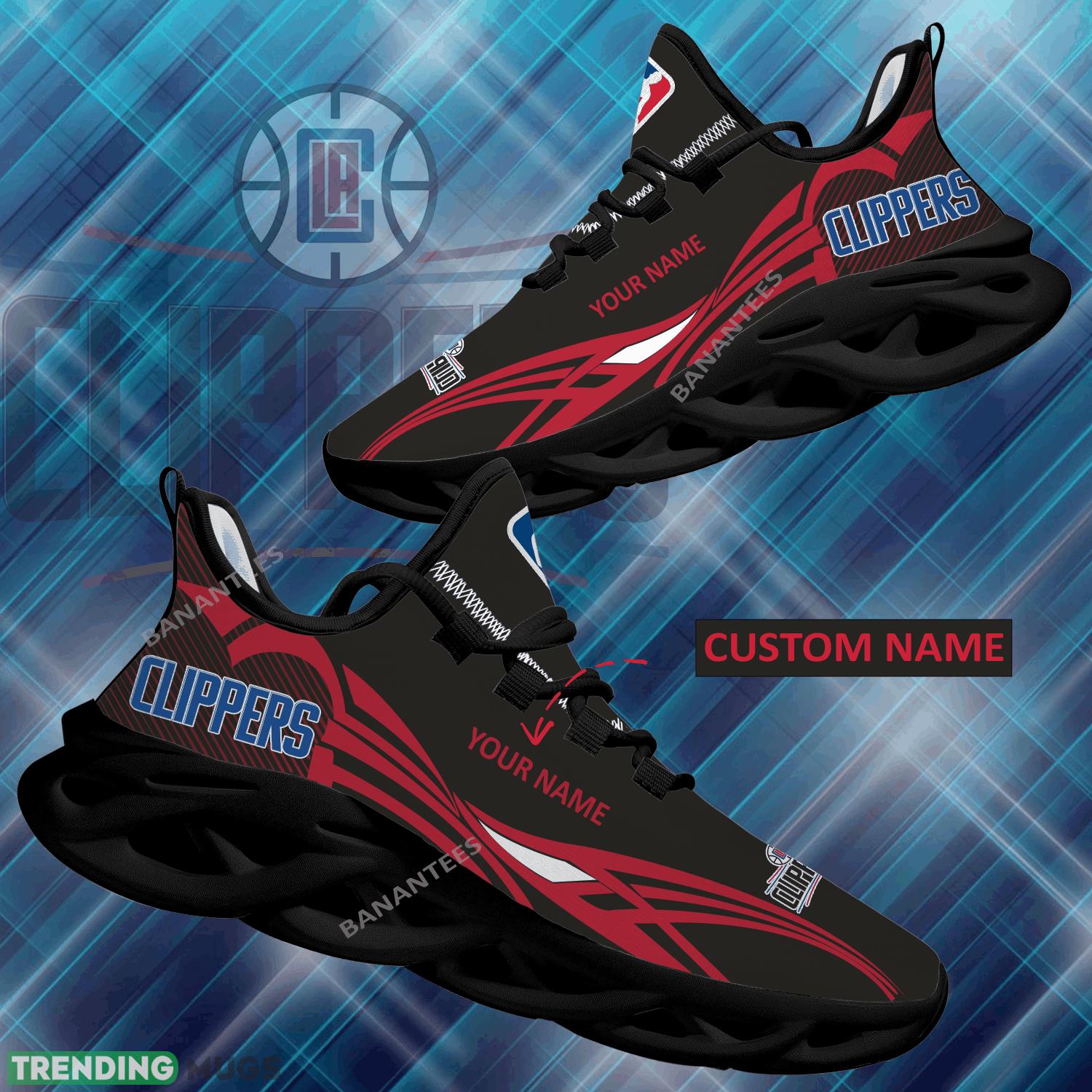 NBA Los Angeles Clippers Max Soul Shoes New Personalized Runners Sport Sneaker - NBA Los Angeles Clippers Max Soul Shoes Personalized Photo 1 NBA Los Angeles Clippers Max Soul Shoes New Personalized Runners Sport Sneaker - NBA Los Angeles Clippers Max Soul Shoes Personalized Photo 1