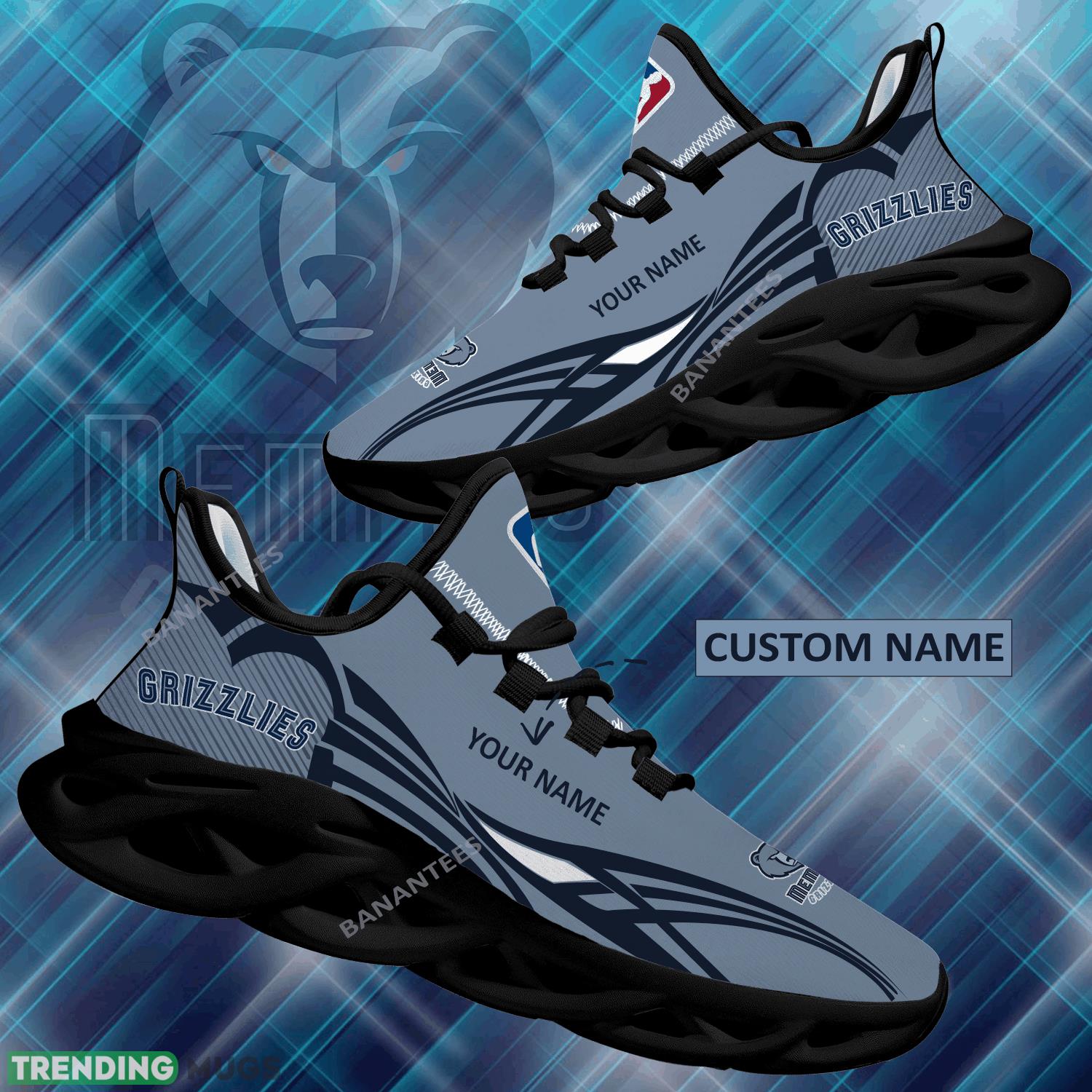 NBA Memphis Grizzlies Max Soul Shoes New Personalized Athleisure Running Sneaker - NBA Memphis Grizzlies Max Soul Shoes Personalized Photo 1 NBA Memphis Grizzlies Max Soul Shoes New Personalized Athleisure Running Sneaker - NBA Memphis Grizzlies Max Soul Shoes Personalized Photo 1
