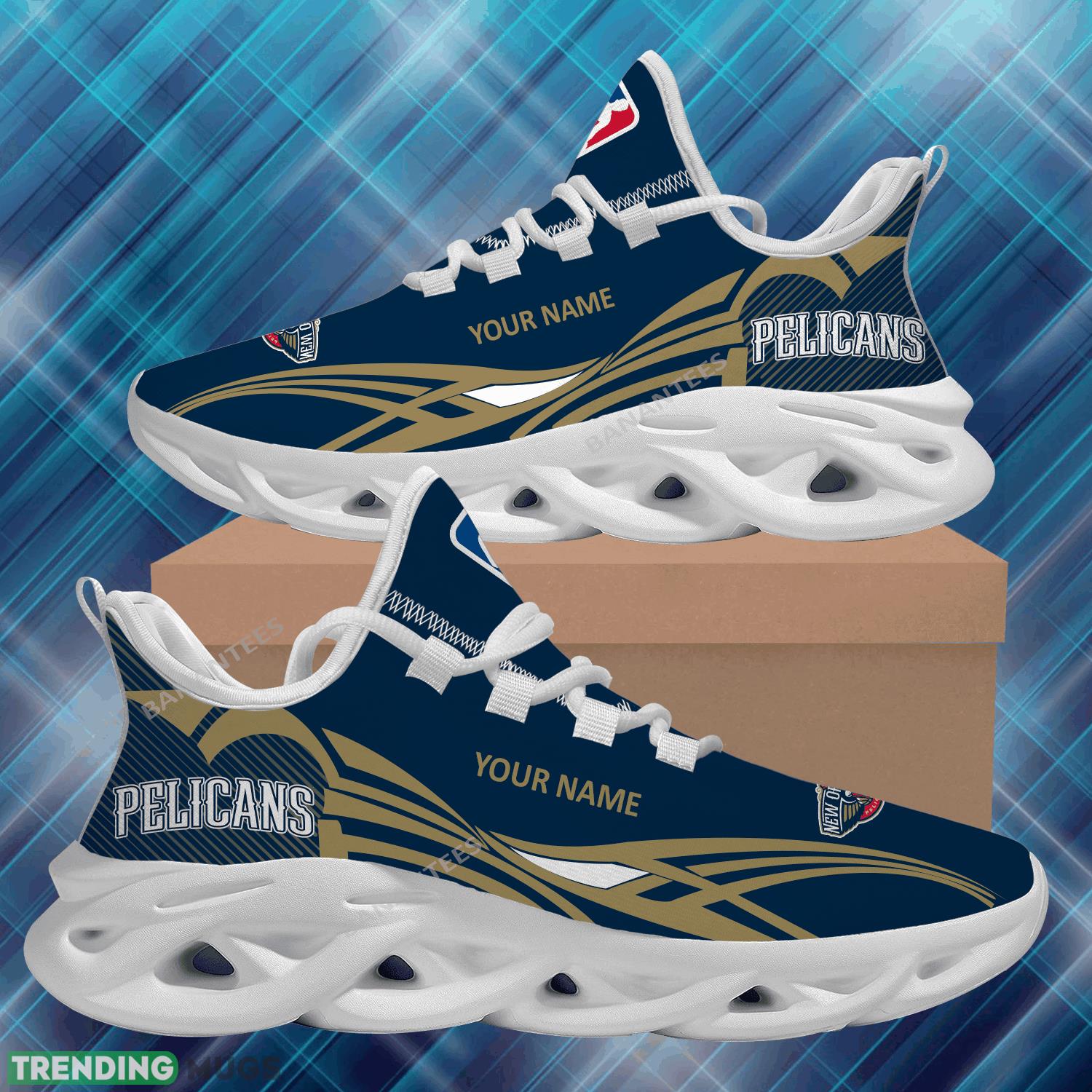 NBA New Orleans Pelicans Max Soul Shoes New Personalized Unique Sport Sneaker Max Soul NBA New Orleans Pelicans Max Soul Shoes New Personalized Unique Sport Sneaker Max Soul