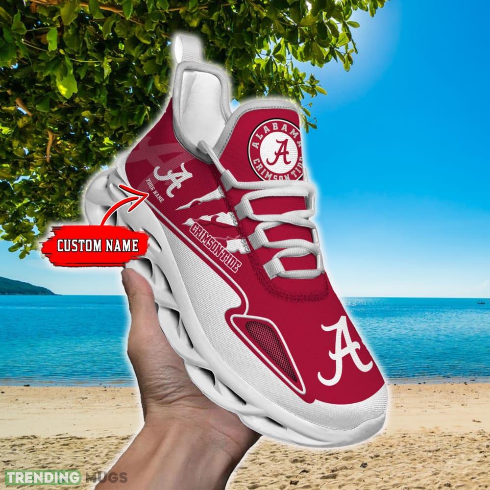 NCAA Alabama Crimson Tide Max Soul Shoes Personalized Clunky Sneakers Ideas Gift Fans - NCAA Alabama Crimson Tide Max Soul Shoes_1 NCAA Alabama Crimson Tide Max Soul Shoes Personalized Clunky Sneakers Ideas Gift Fans - NCAA Alabama Crimson Tide Max Soul Shoes_1