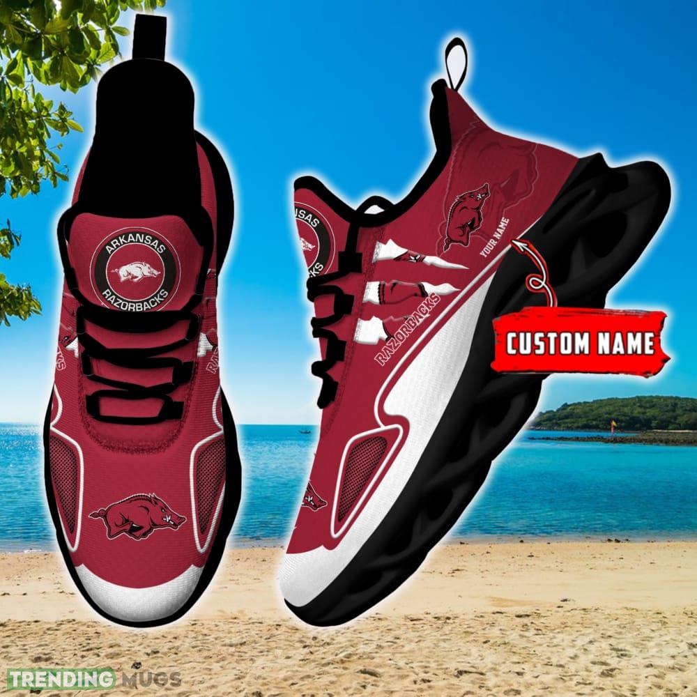 NCAA Arkansas Razorbacks Max Soul Shoes Personalized Clunky Sneakers Ideas Gift Fans Max Soul NCAA Arkansas Razorbacks Max Soul Shoes Personalized Clunky Sneakers Ideas Gift Fans Max Soul