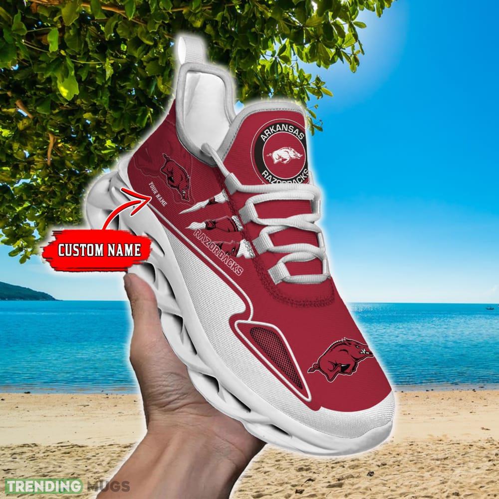 NCAA Arkansas Razorbacks Max Soul Shoes Personalized Clunky Sneakers Ideas Gift Fans - NCAA Arkansas Razorbacks Max Soul Shoes_1 NCAA Arkansas Razorbacks Max Soul Shoes Personalized Clunky Sneakers Ideas Gift Fans - NCAA Arkansas Razorbacks Max Soul Shoes_1