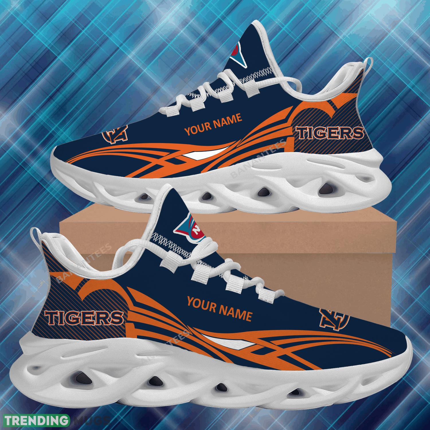 NCAA Auburn Tigers Max Soul Shoes New Personalized Symbolic Sport Sneaker Max Soul NCAA Auburn Tigers Max Soul Shoes New Personalized Symbolic Sport Sneaker Max Soul