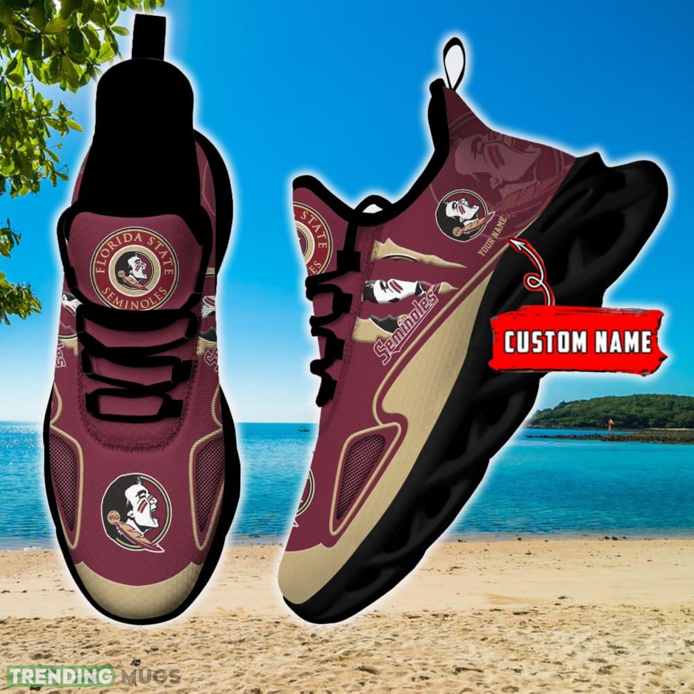 NCAA Florida State Seminoles Max Soul Shoes Personalized Clunky Sneakers Ideas Gift Fans Max Soul NCAA Florida State Seminoles Max Soul Shoes Personalized Clunky Sneakers Ideas Gift Fans Max Soul