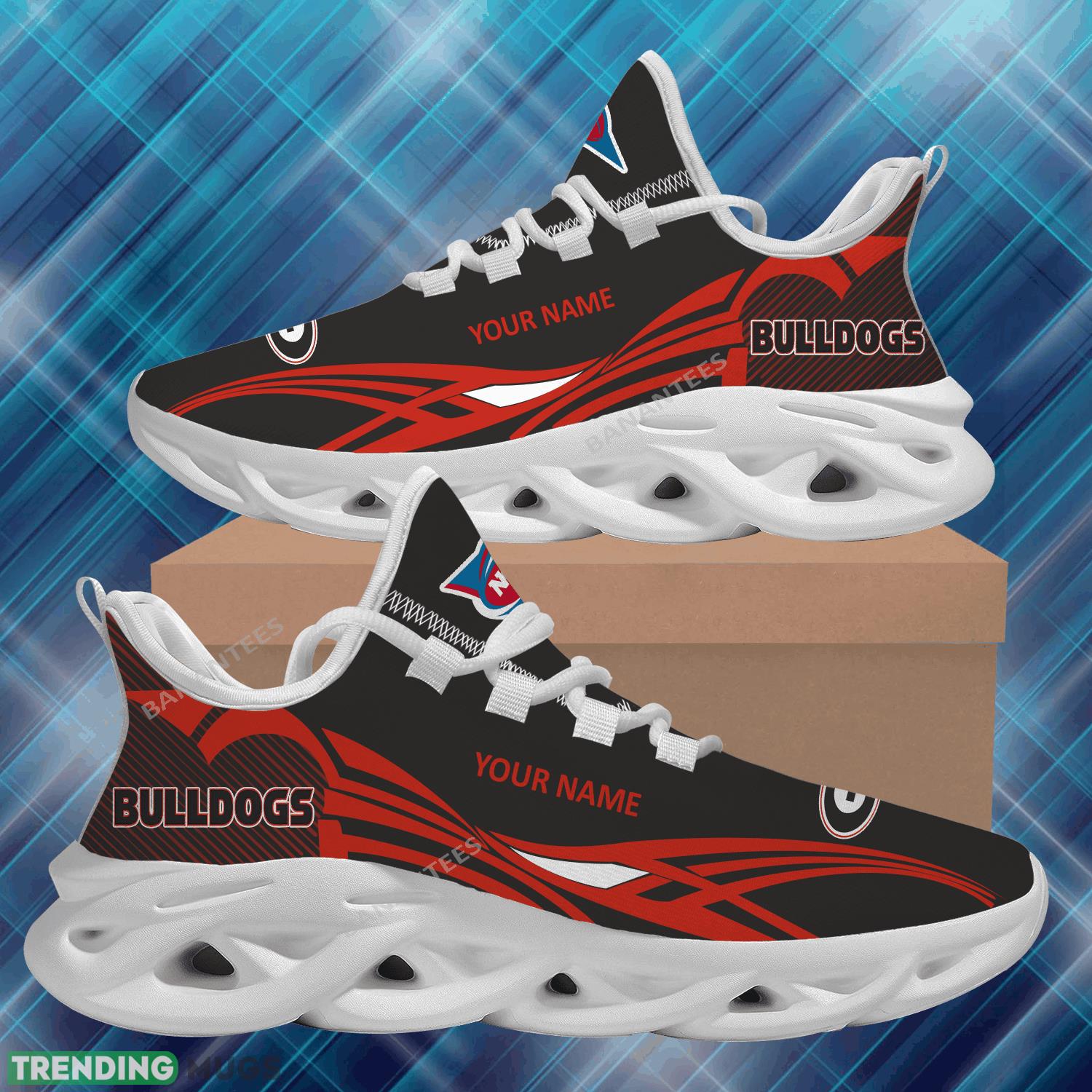 NCAA Georgia Bulldogs Max Soul Shoes New Personalized Motivate Chunky Sneaker Max Soul NCAA Georgia Bulldogs Max Soul Shoes New Personalized Motivate Chunky Sneaker Max Soul