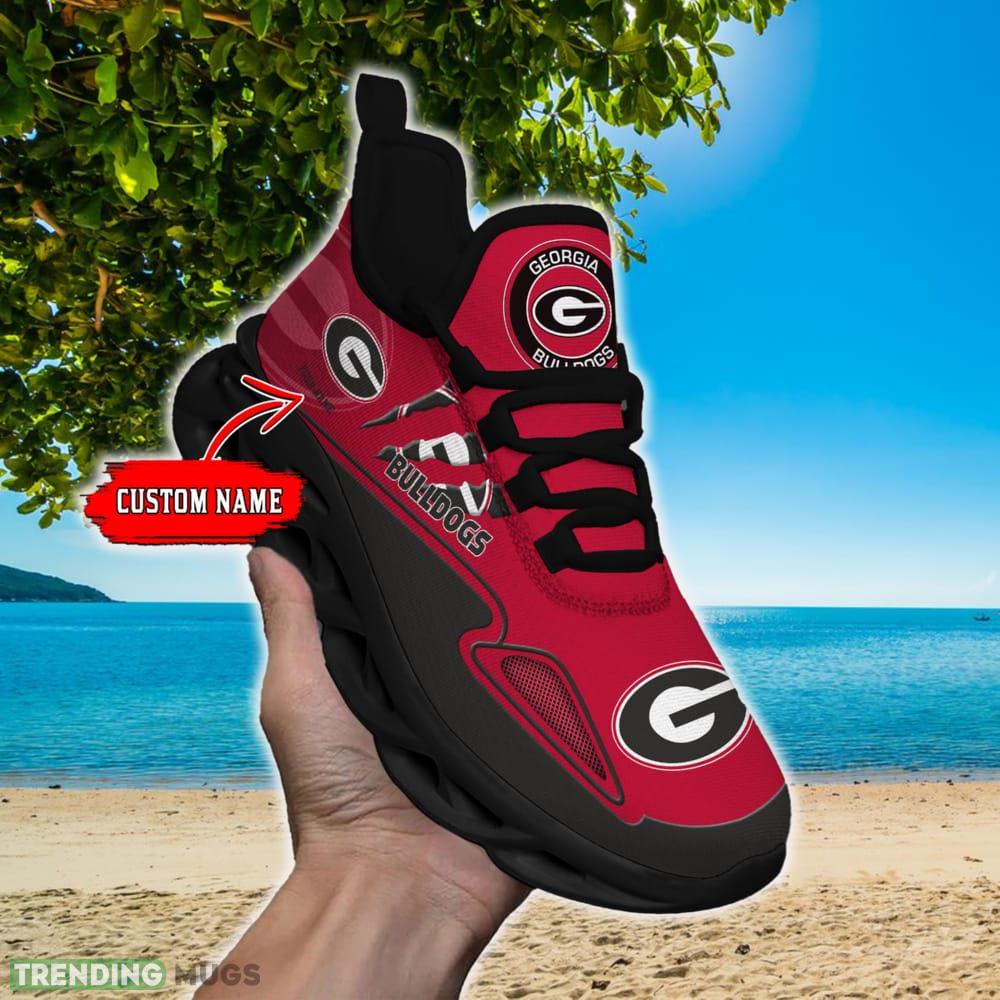 NCAA Georgia Bulldogs Max Soul Shoes Personalized Clunky Sneakers Ideas Gift Fans Max Soul NCAA Georgia Bulldogs Max Soul Shoes Personalized Clunky Sneakers Ideas Gift Fans Max Soul