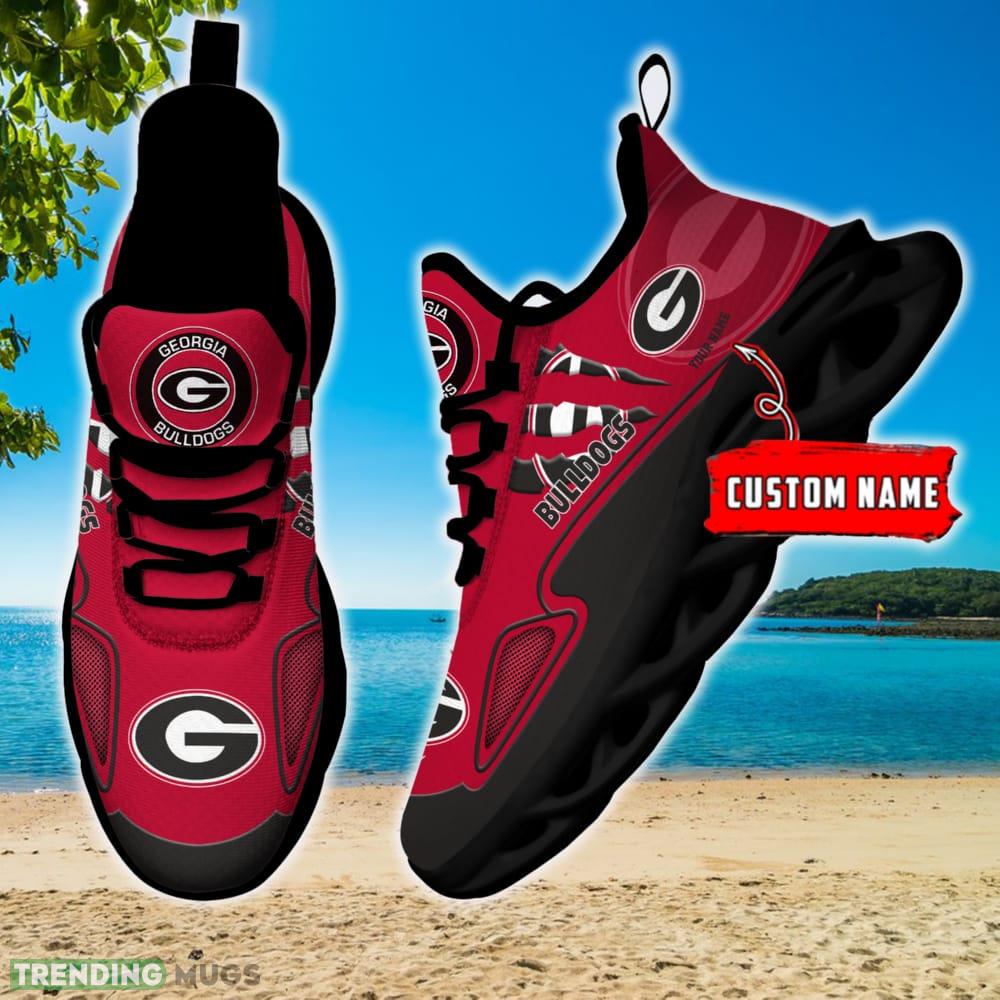 NCAA Georgia Bulldogs Max Soul Shoes Personalized Clunky Sneakers Ideas Gift Fans Max Soul NCAA Georgia Bulldogs Max Soul Shoes Personalized Clunky Sneakers Ideas Gift Fans Max Soul