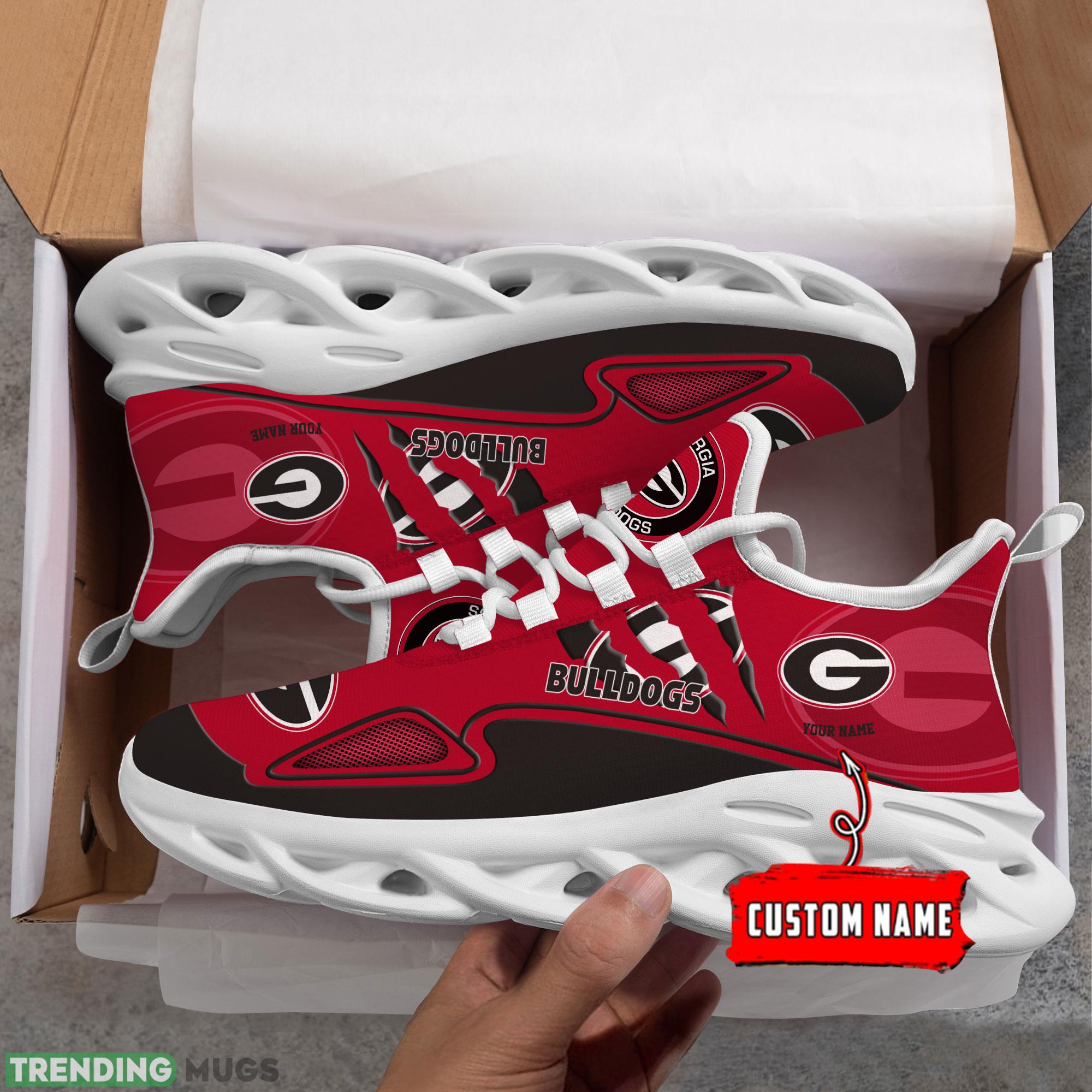 NCAA Georgia Bulldogs Max Soul Shoes Personalized Clunky Sneakers Ideas Gift Fans Max Soul NCAA Georgia Bulldogs Max Soul Shoes Personalized Clunky Sneakers Ideas Gift Fans Max Soul